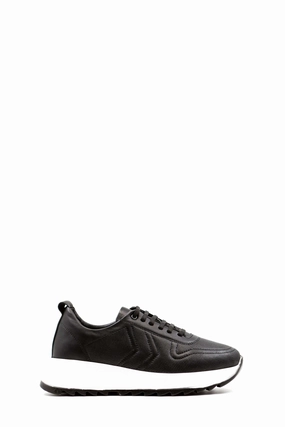 FST Genuine Leather Women's Casual Shoes 881ZA4021 Black - Franklin Air Metal Max Casual Shoes