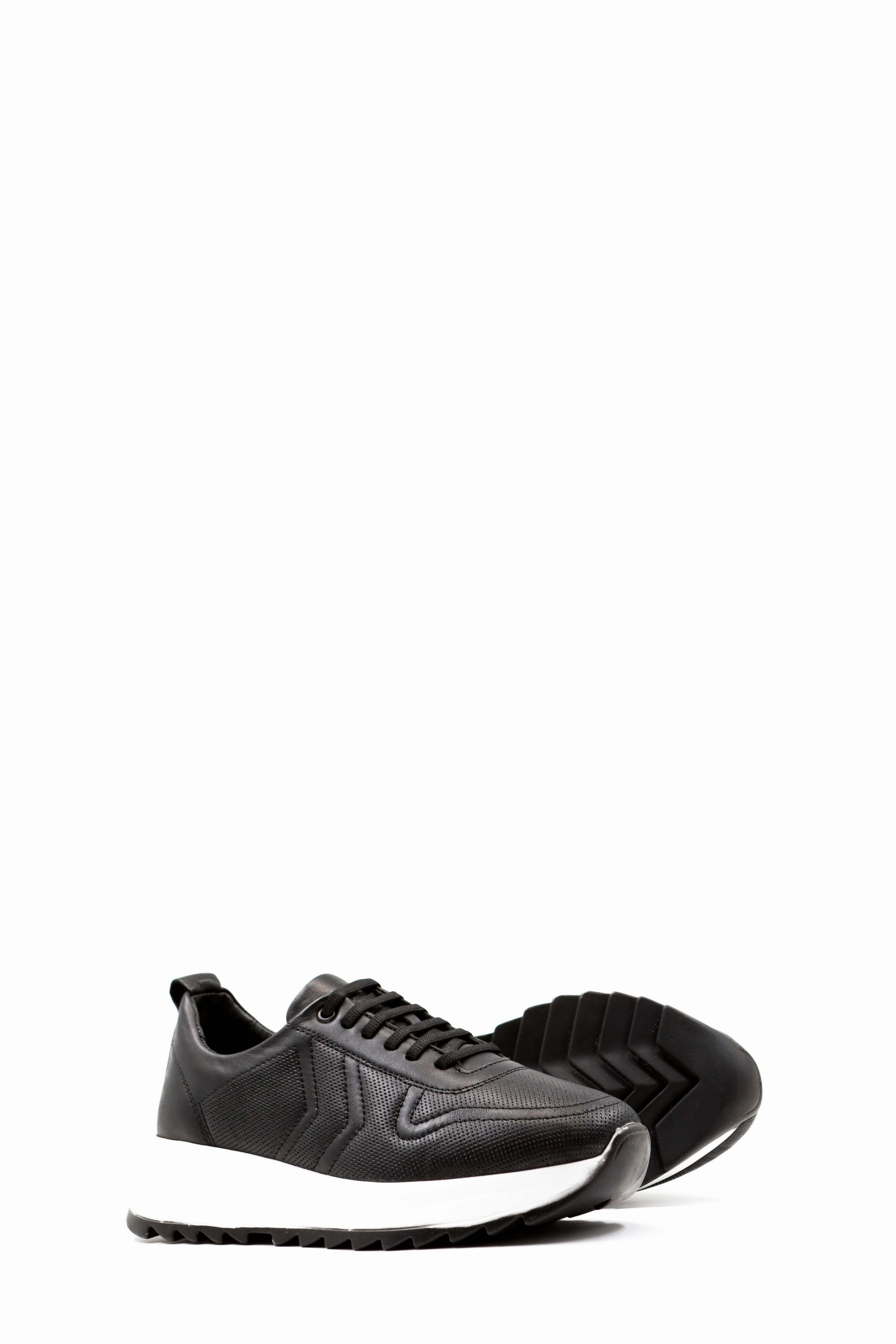 Air Max 90 Casual Shoes FST Genuine Leather Women's Casual Shoes 881ZA4021 Black - Franklin