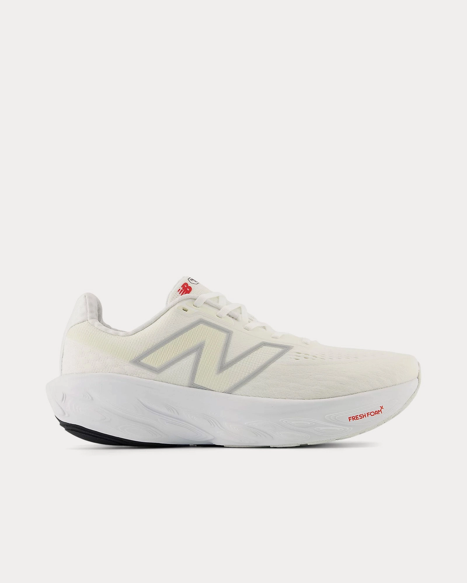 9060 New Balance Grade School Fresh Foam X 1080v14 White / Silver Metallic / Sea Salt Running Shoes