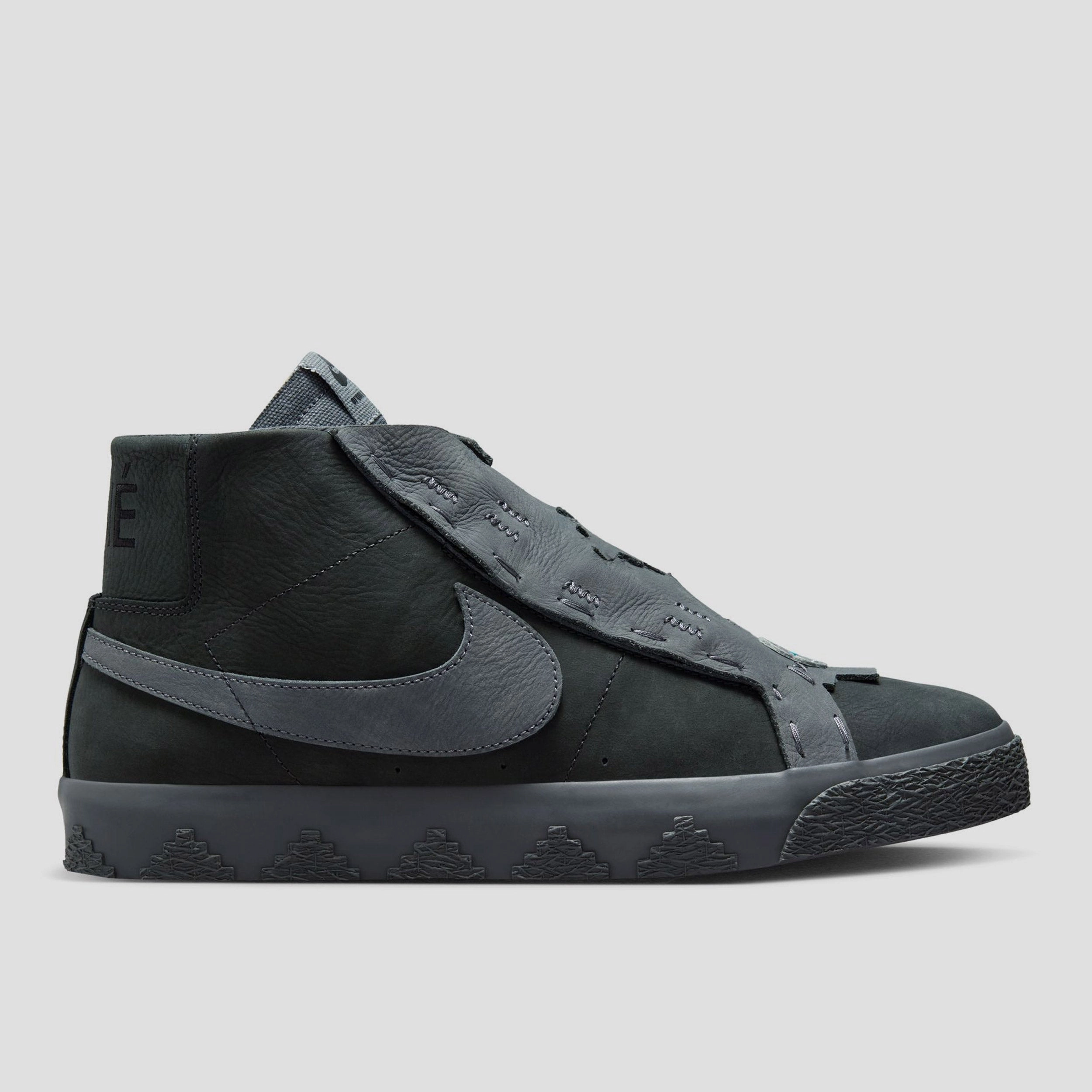 Nike SB Zoom Blazer Mid Di'orr Greenwood Skate Shoes Anthracite / Dark Smoke Grey Best Asics Shoes For Squash