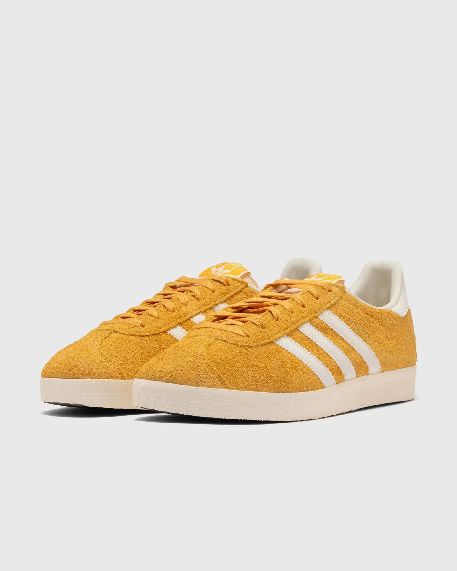 Adidas - Men Gazelle Preloved Yellow / Off White / Cream White IF9654 Adidas Tennis Shoes Cloudfoam