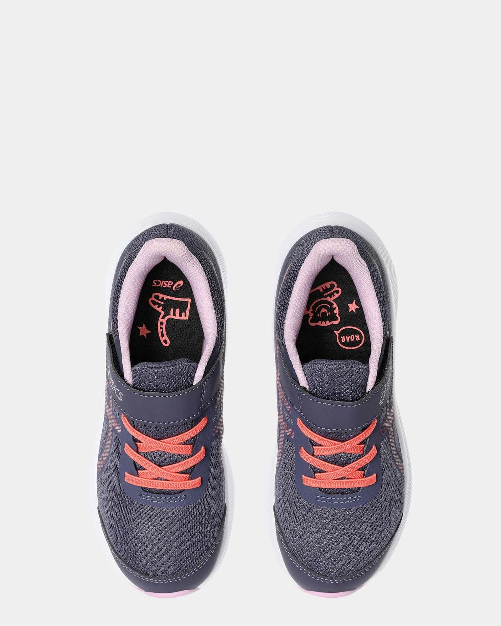 Asics.com Tennis Shoes Patriot 13 Pre-School Indigo Fog/Papaya