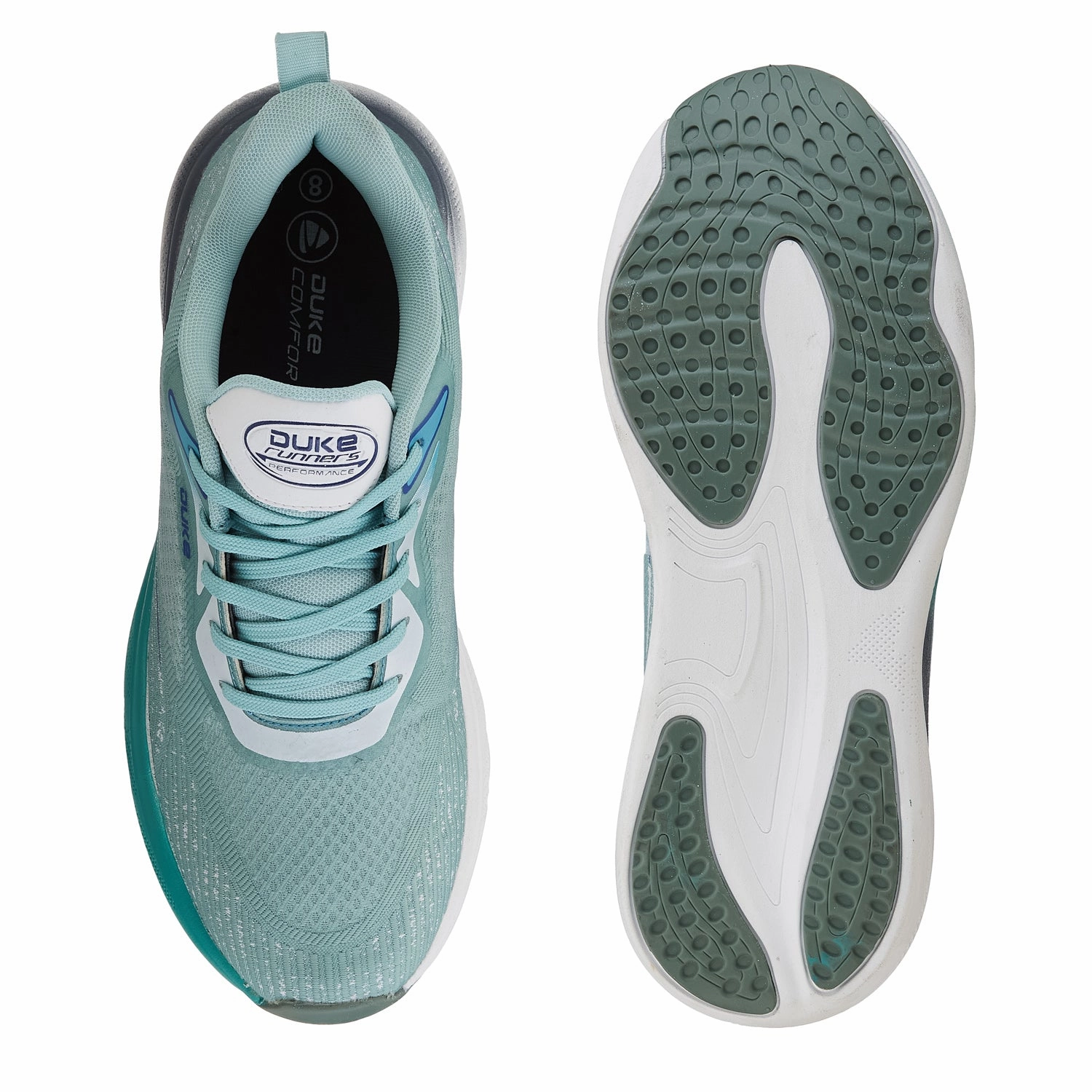 Running Shoes Training Duke Men Lightweight Flyknit Mesh Running Shoes (FWOL2069)