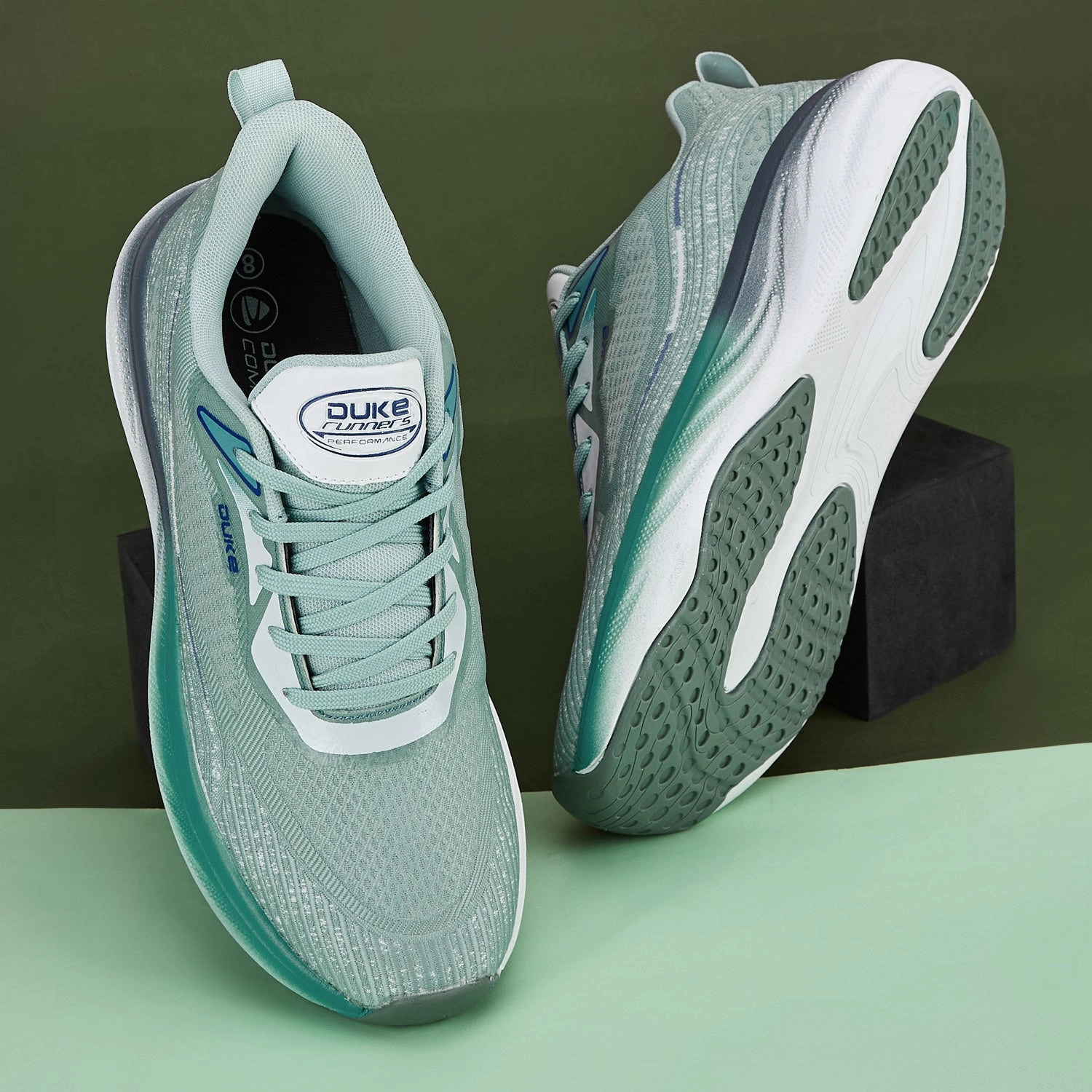 4dfwd 3 Running Shoes Duke Men Lightweight Flyknit Mesh Running Shoes (FWOL2069)