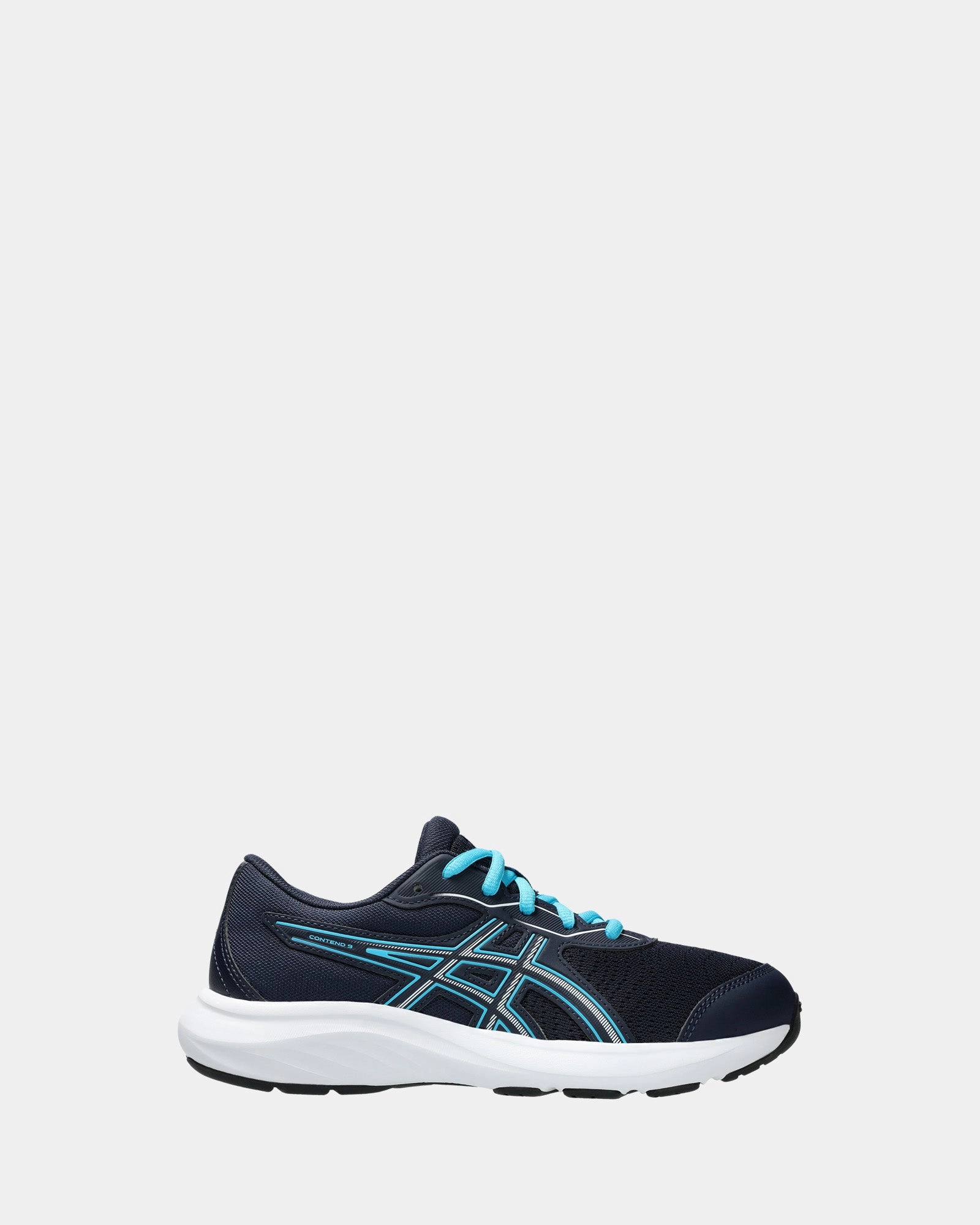 Asics Novablast 5 Shoes Contend 9 Grade School Midnight/White