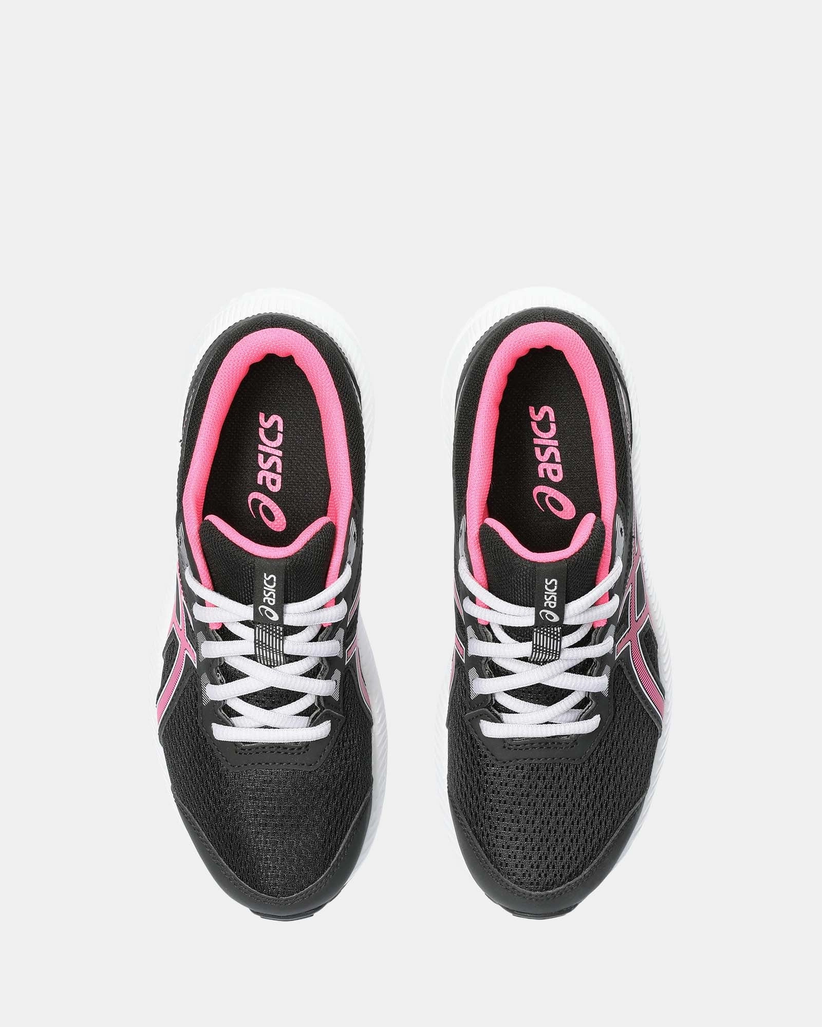 Contend 8 Grade School Black/Hot Pink Cheap Asics Tennis Shoes
