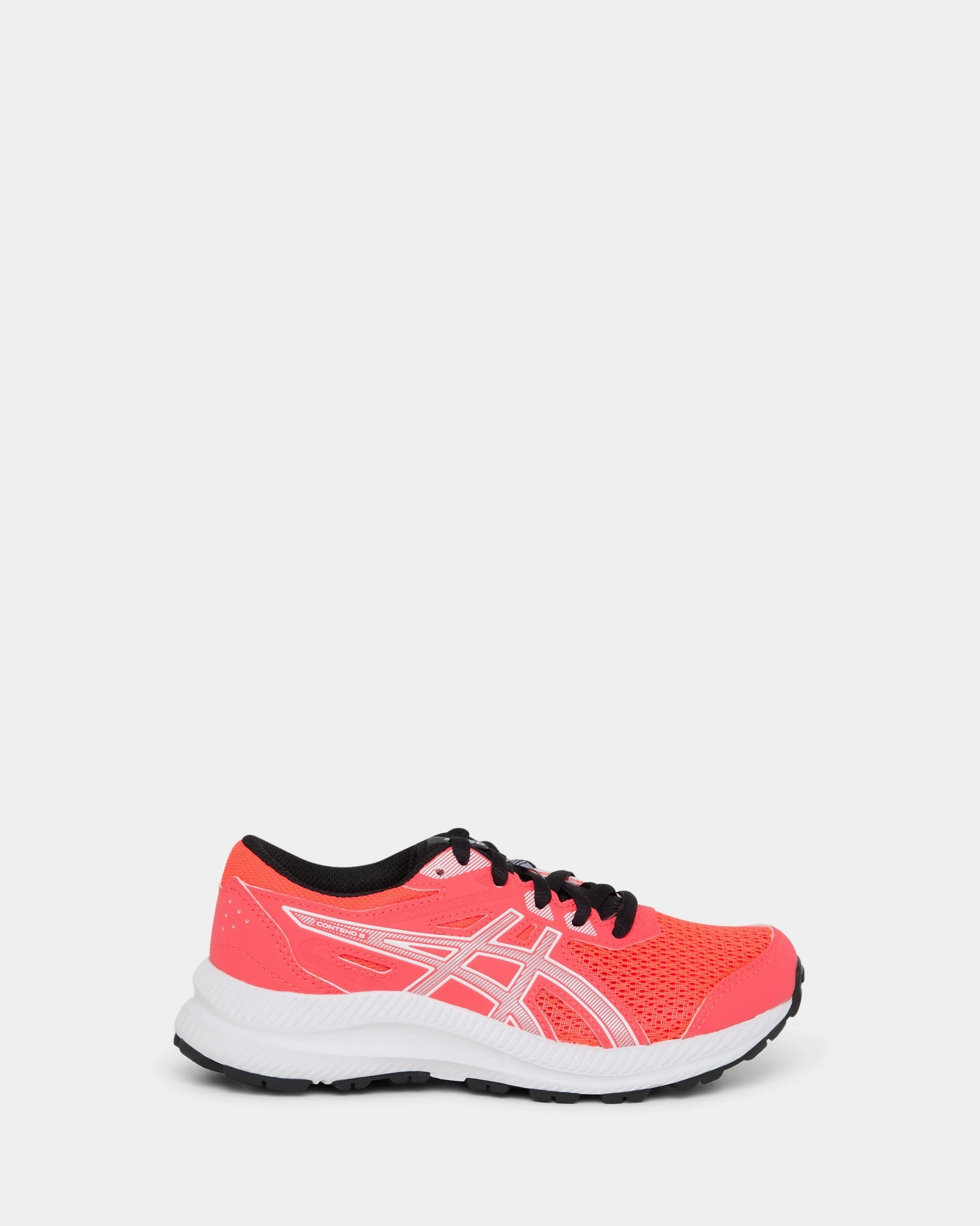 Contend 8 Grade School Diva Pink/Pure Silver Asics Reflective Shoes