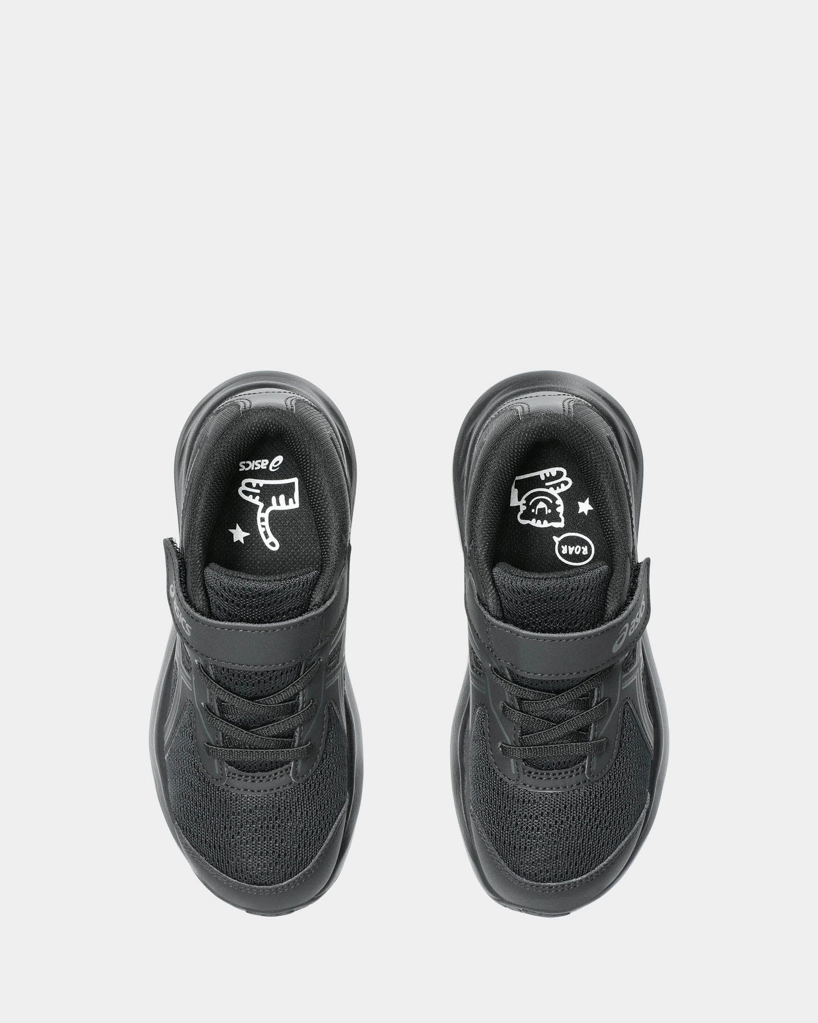 Contend 9 Black Pre-School Black/Graphite Grey Asics Shoes Styles