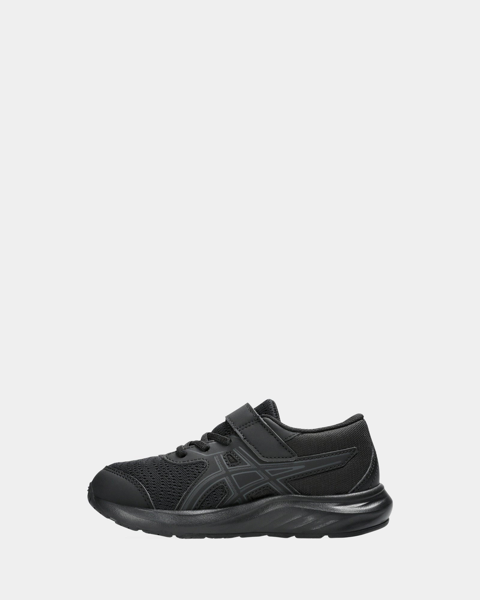 Contend 9 Black Pre-School Black/Graphite Grey Asics Shoes Runners