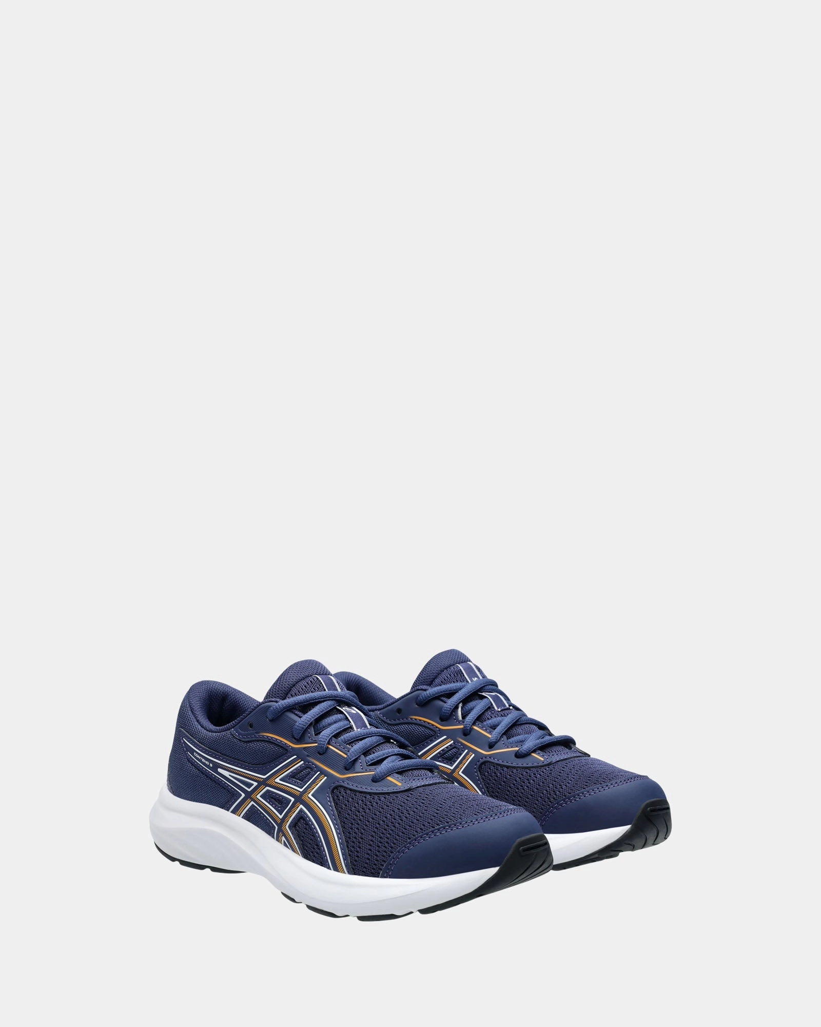 Asics Tiger Gel Kayano Trainer Shoes 1191a200 Contend 9 Grade School Indigo Blue/White