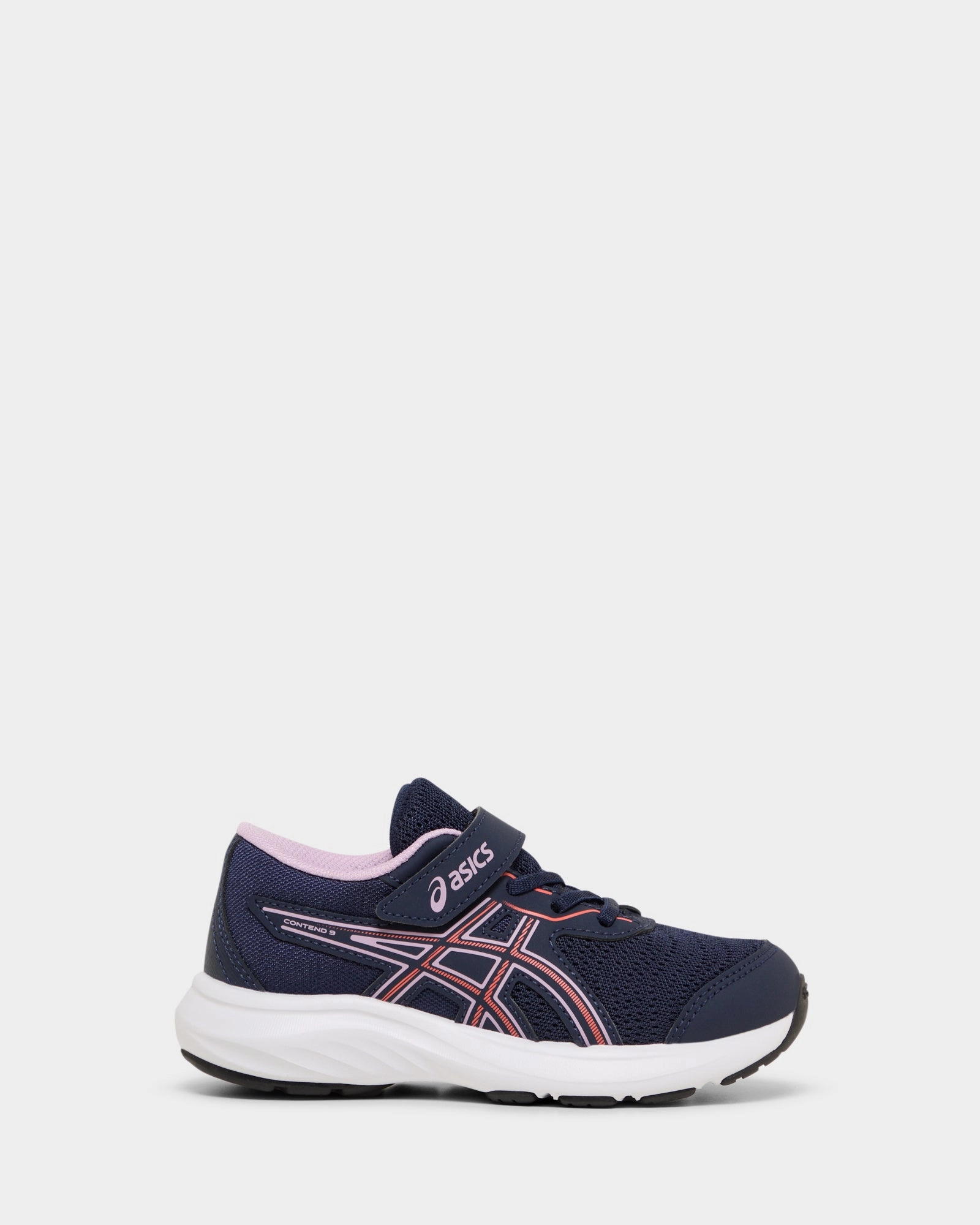 Contend 9 Ps G Midnight/Coral Reef Asics Tennis Shoes Warranty