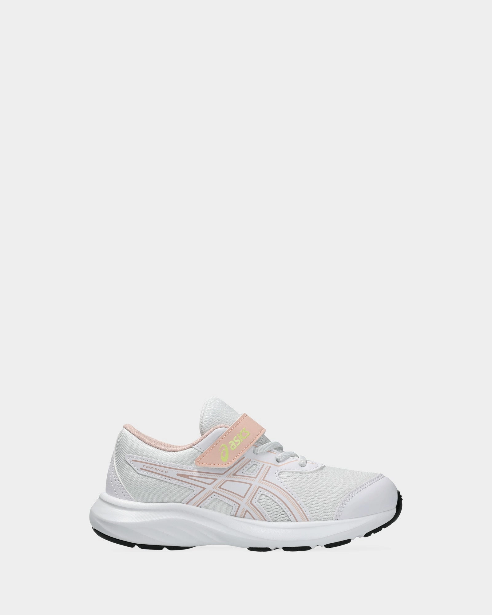 Contend 9 Ps G White/Breeze Asics Running Shoes With Wide Toe Box