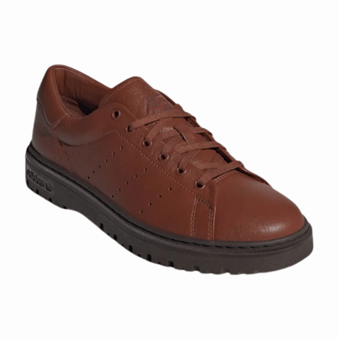 Adidas Shoes All Types Adidas - Men's  Stan Smith Freizeit 'Redwood' - Redwood / Redwood / Dark Brown