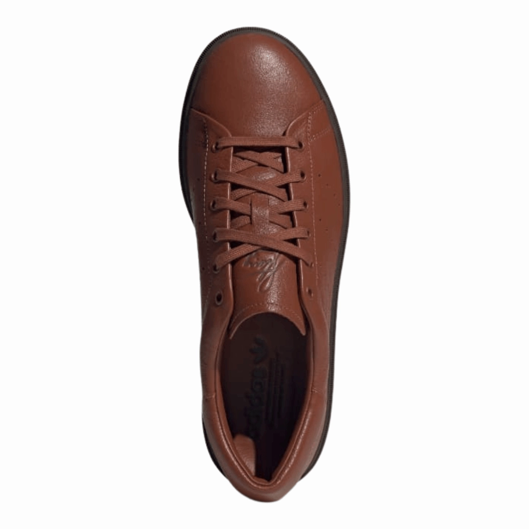 Adidas - Men's  Stan Smith Freizeit 'Redwood' - Redwood / Redwood / Dark Brown Adidas Trainers Shoes