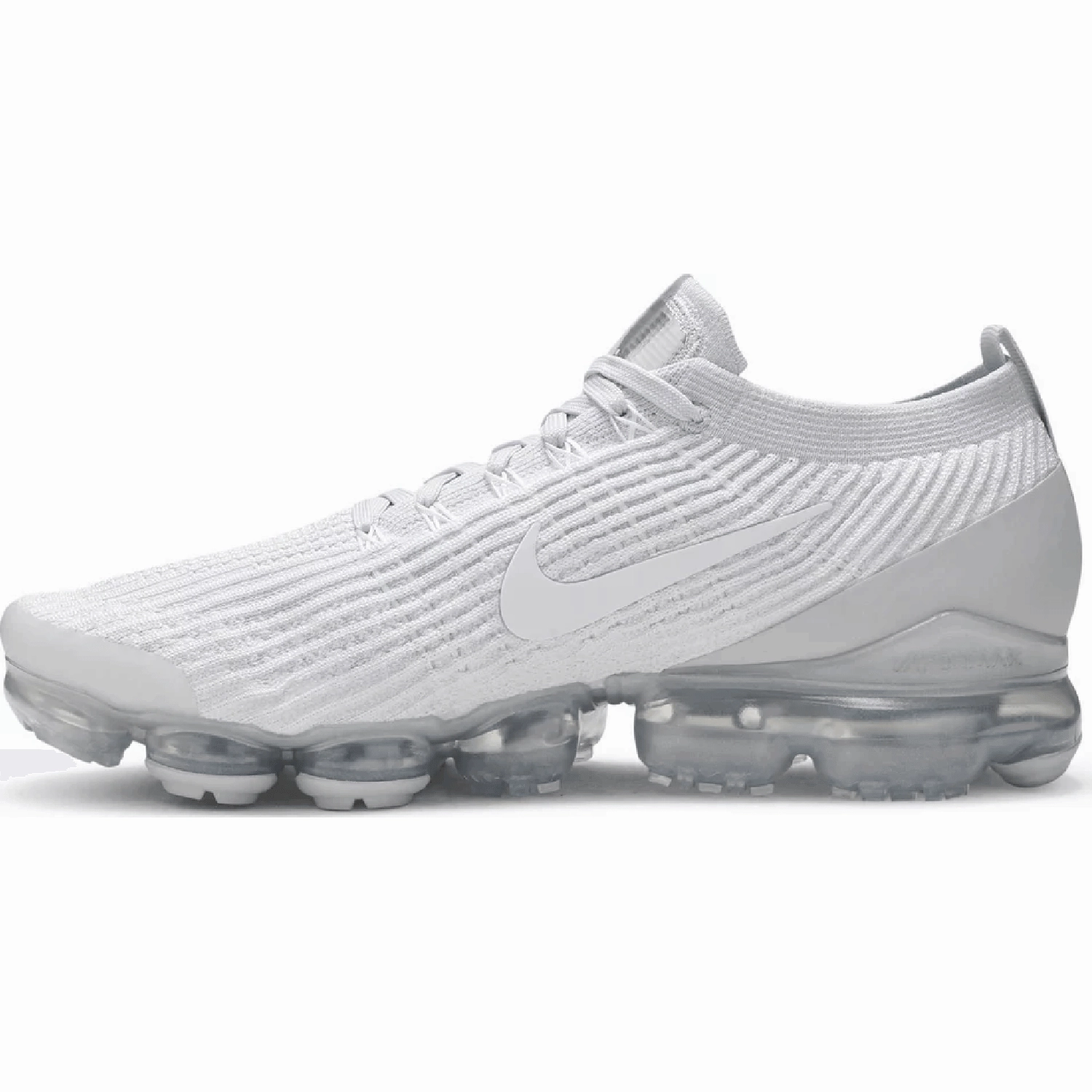 High-performance Asics Running Shoes Air VaporMax Flyknit 3 'Pure Platinum'