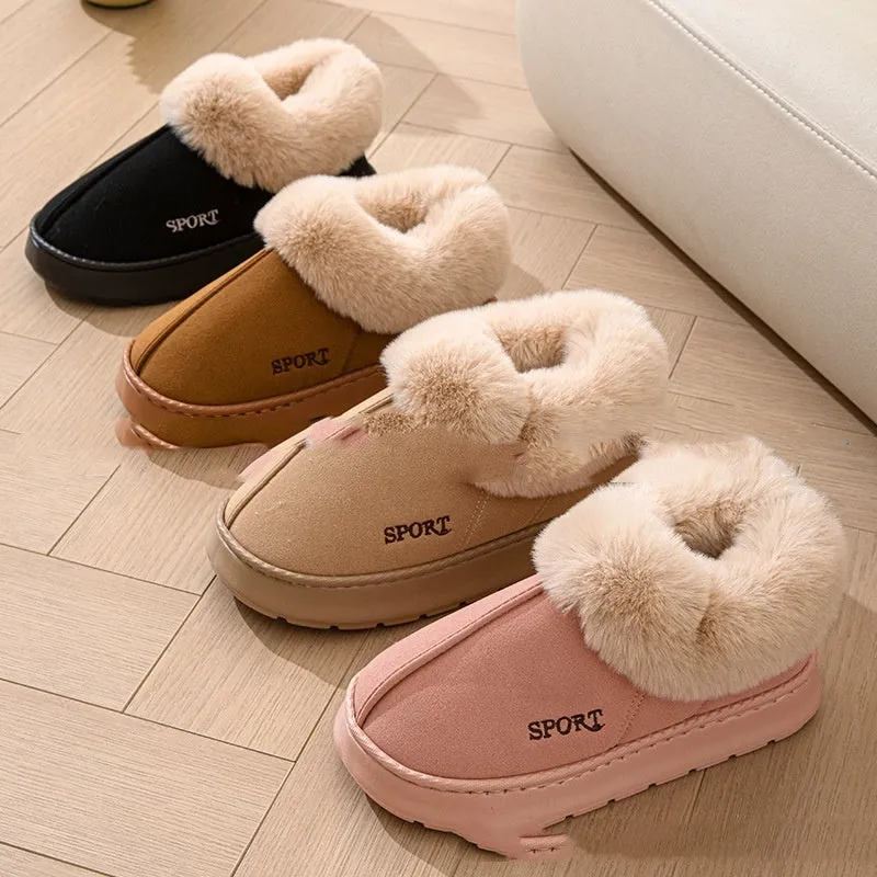 Tasman Sand Slippers Cozy Plush Soft Slippers Shoes For Women