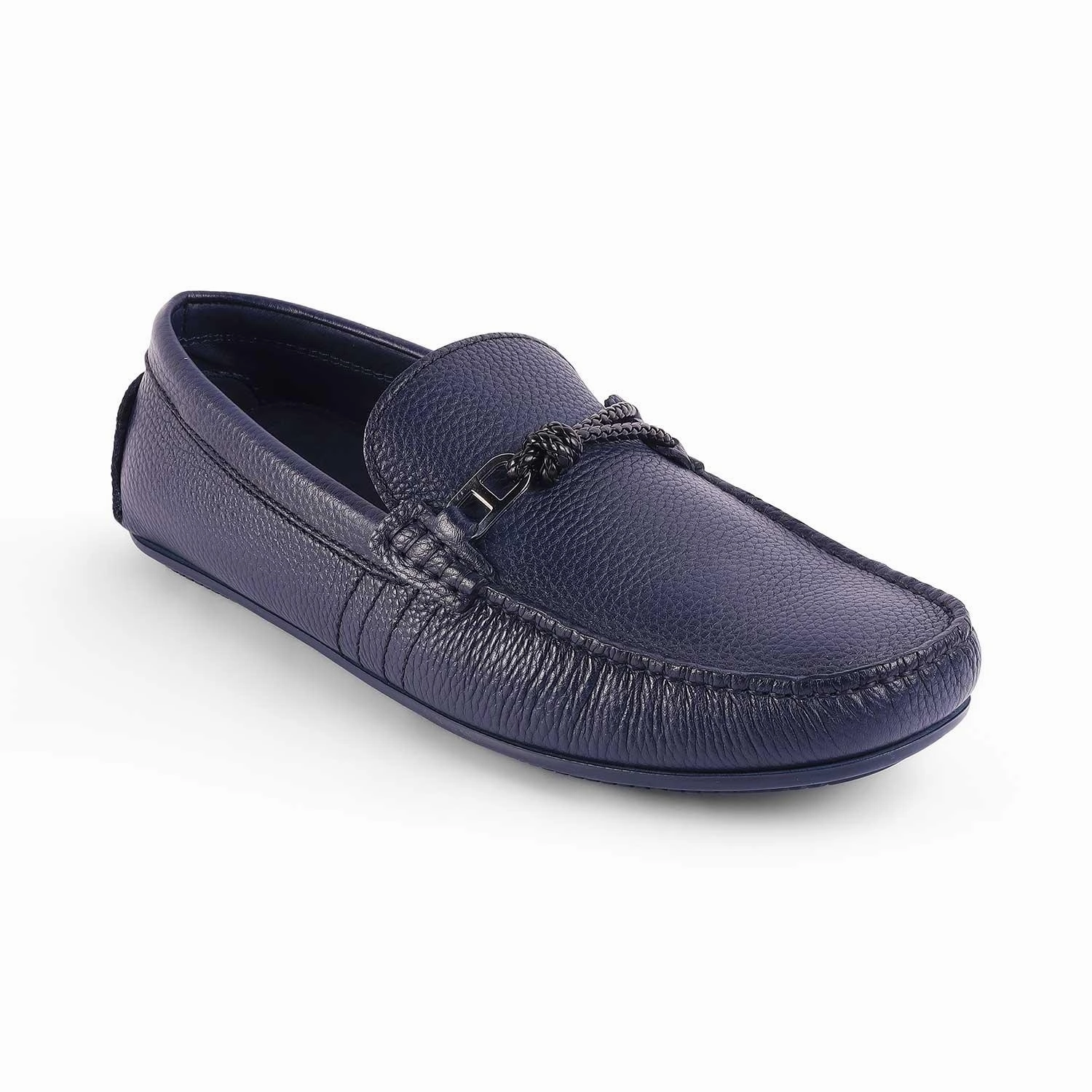Guess Loafers Tresmode Bristo Blue Men's Leather Driving Loafers