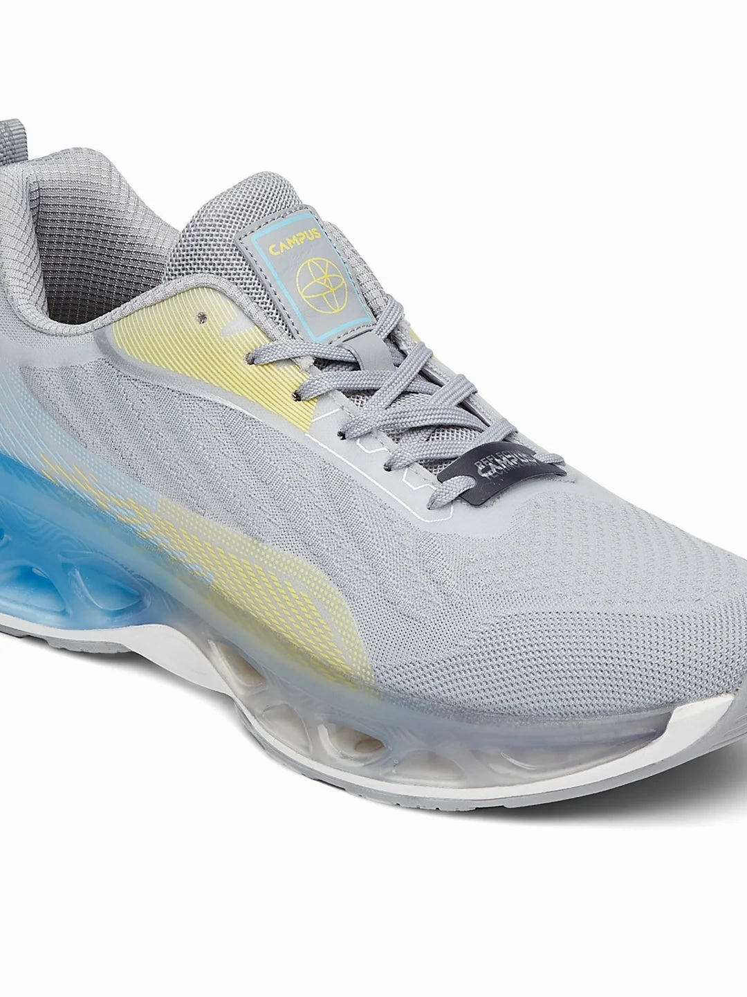 CRASH Grey Men's Running Shoes Best Treadmill Running Shoes