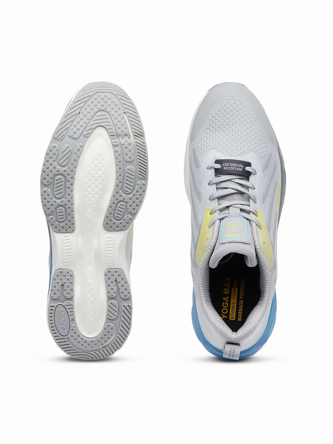 Vitality Running Shoes Discount CRASH Grey Men's Running Shoes