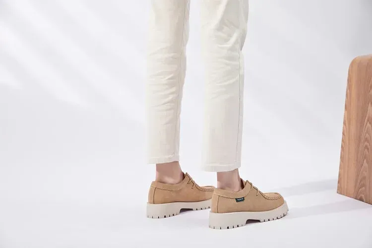 Crystal Suede Shoes Huaraches Loafers