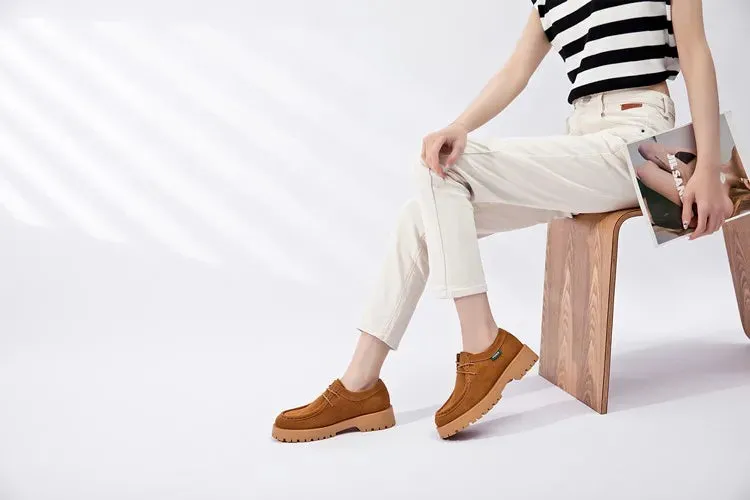 Crystal Suede Shoes Loafers St Louis