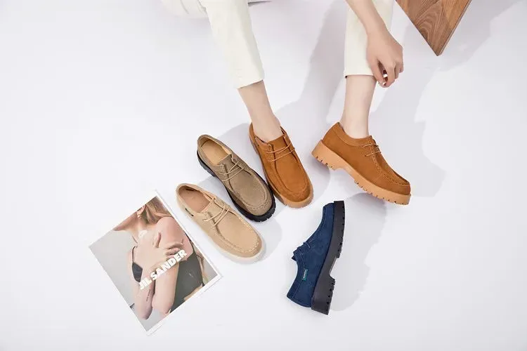 Crystal Suede Shoes Born Marly Loafers