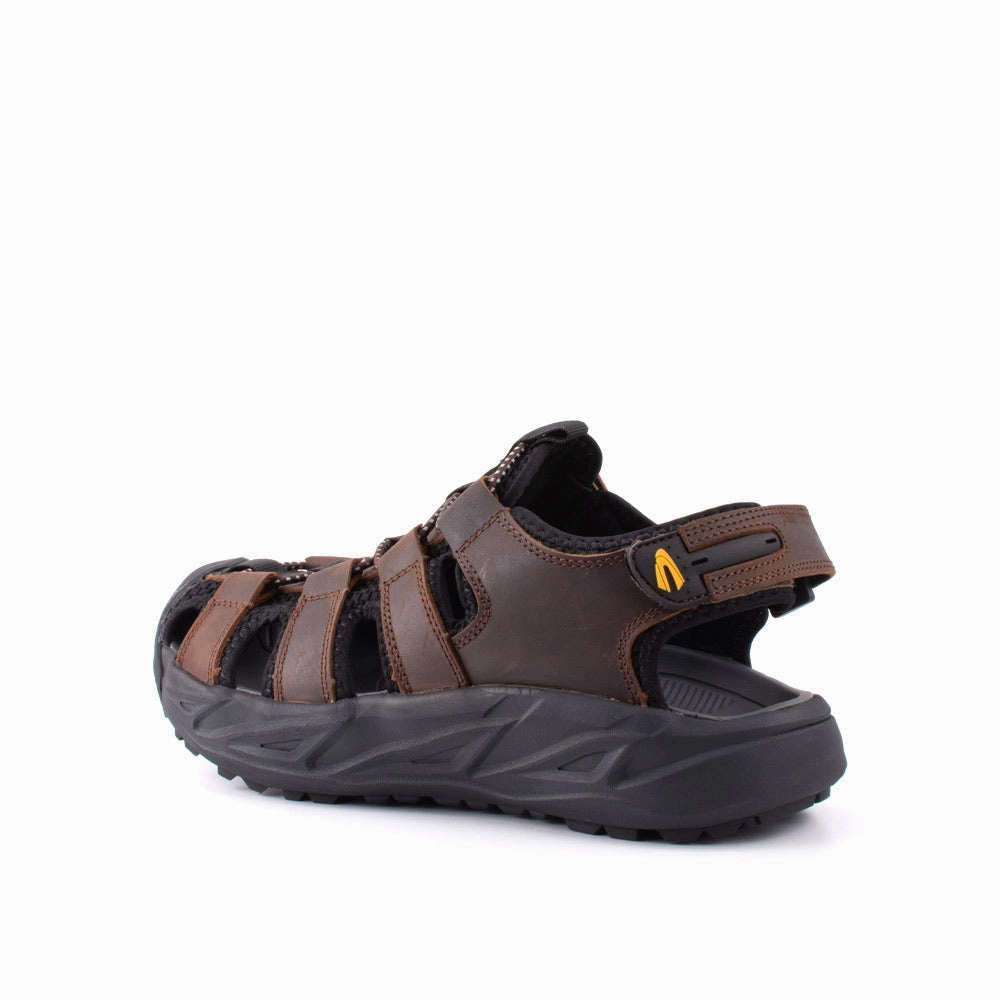 Ted Baker Sandals camel active Adjustable Leather Strap Sandals Men Coffee VALERIO 892403-XC1SV-33 COFFEE