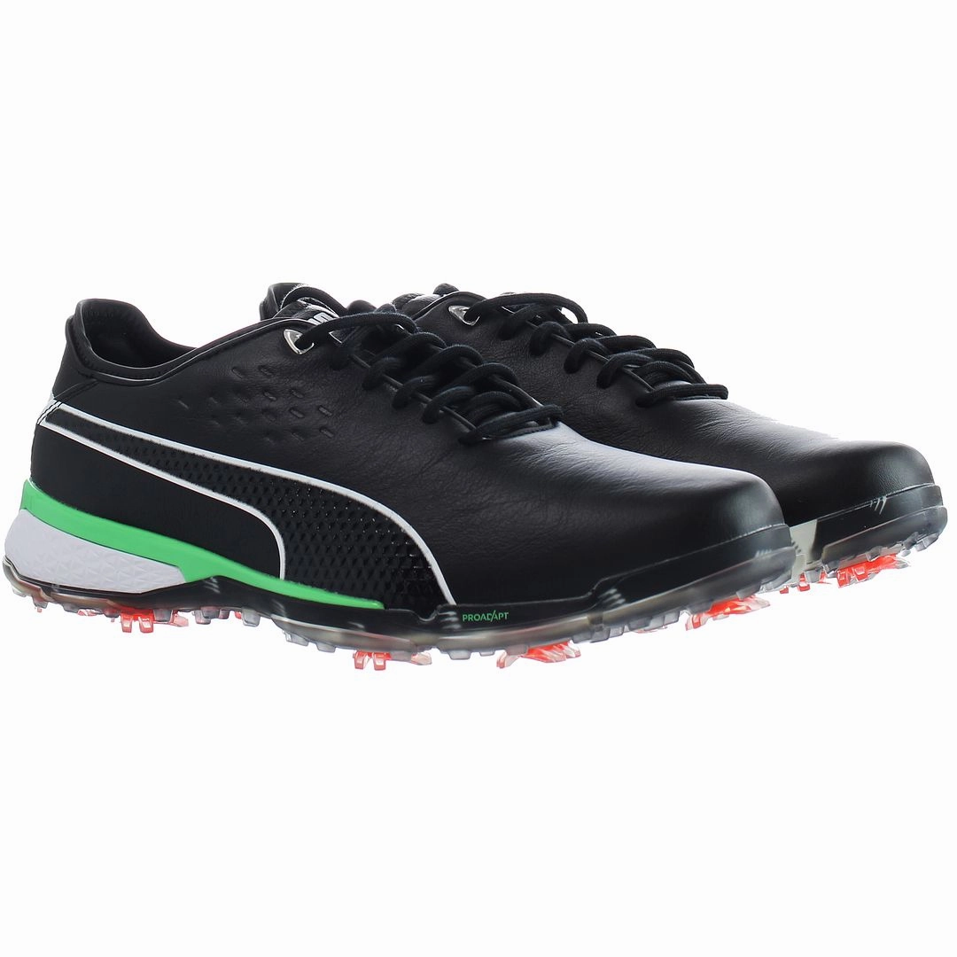 Puma ProAdapt Delta X LE Mens Black Golf Shoes Asics Japan Walking Shoes