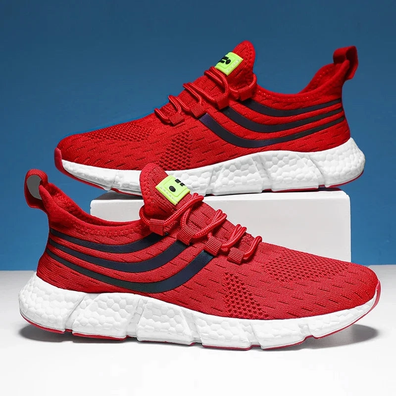 Men Shoes Breathable Classic Running Sneakers for Man Outdoor Light Comfortable Mesh Shoes Slip on Walking Shoes Tenis Masculino Palladium Flat Shoes