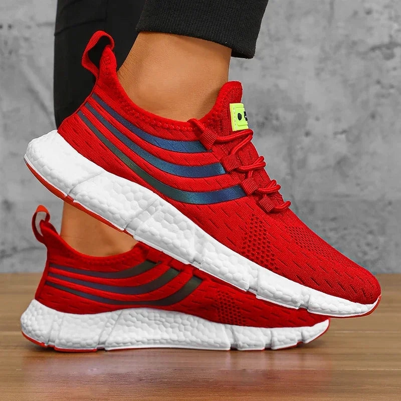 Shoes For Homecoming Flats Men Shoes Breathable Classic Running Sneakers for Man Outdoor Light Comfortable Mesh Shoes Slip on Walking Shoes Tenis Masculino