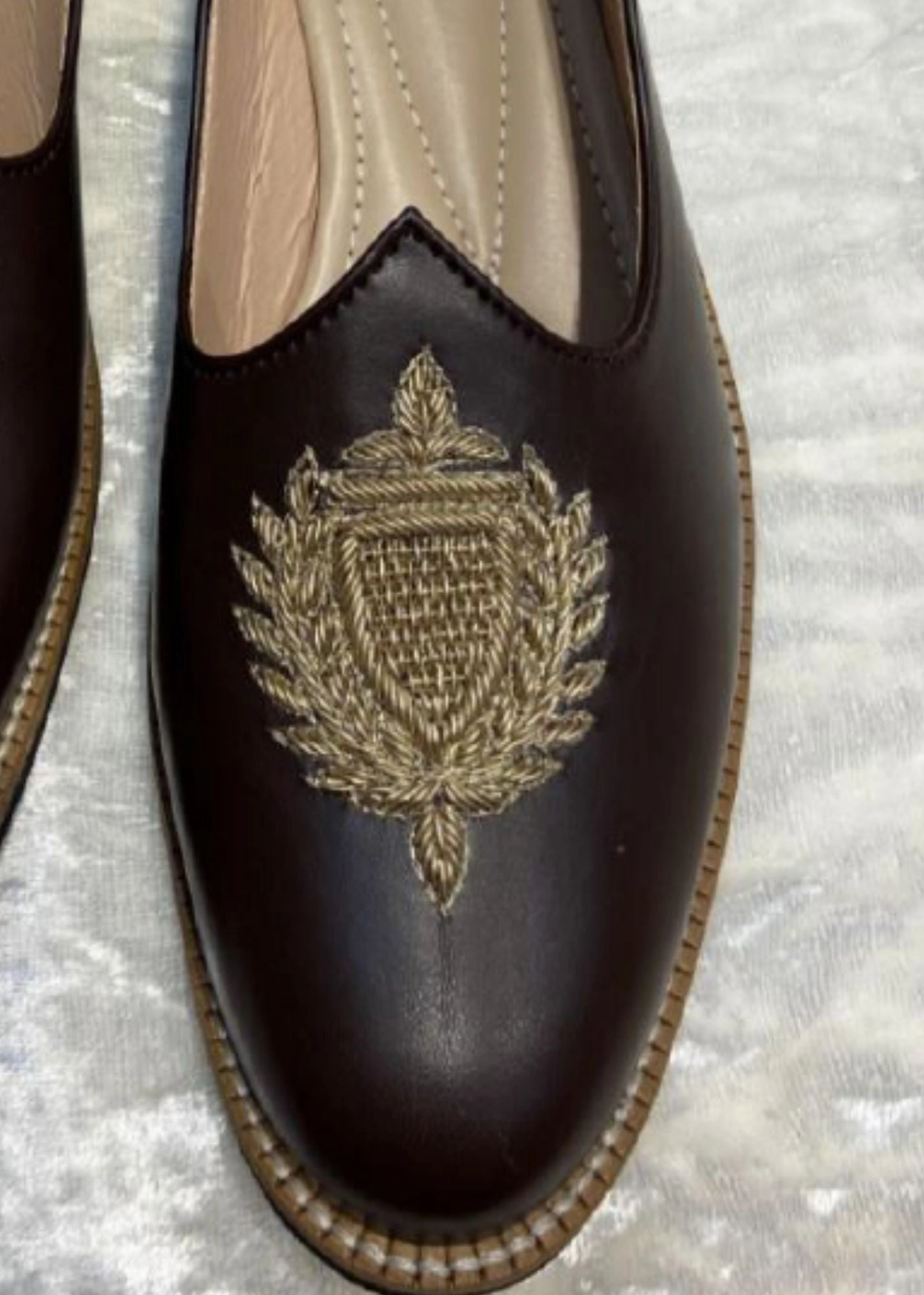 Bruno Magli Loafers DARK BROWN LEATHER SHOES FOR MEN