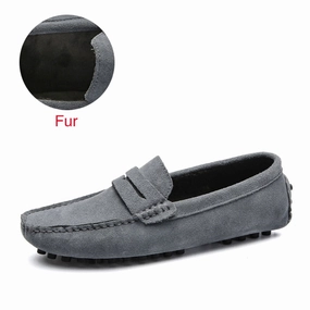 DEKABR Brand Fashion Summer Style Soft Moccasins Men Loafers High Quality Genuine Leather Shoes Men Flats Gommino Driving Shoes Pointy Toe Loafers