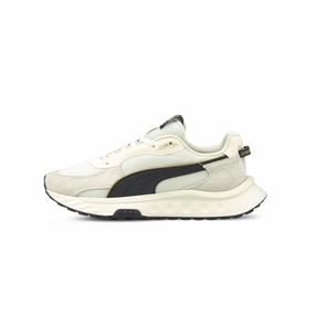 Kevin Porter Jr Puma Shoes Puma Mens Wild Rider G NJR Shoes 'Vaporous Gray'