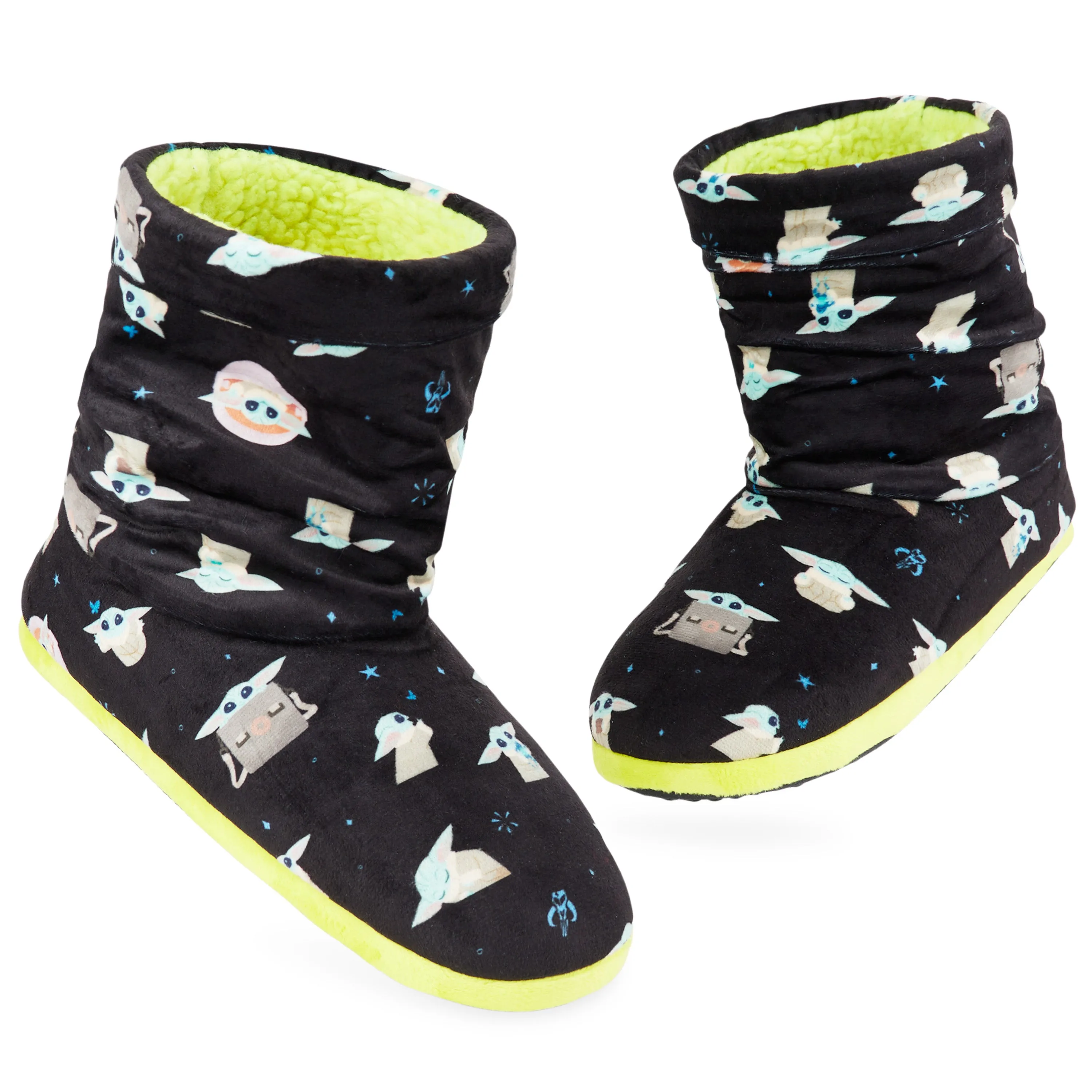 Alien Slippers Disney Boot Slippers Women and Teenagers - BABY YODA