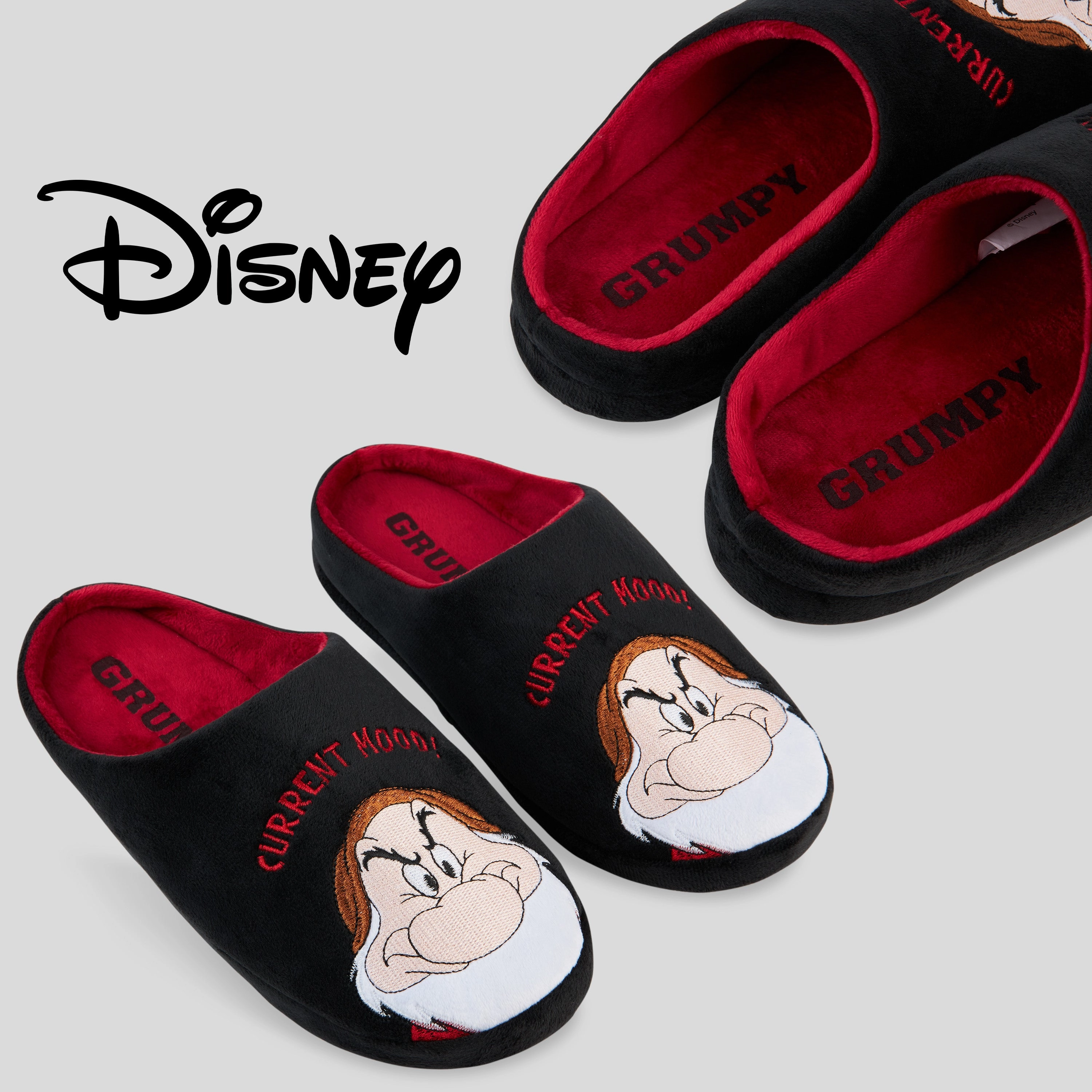 Magellan Slippers Disney Men's Slippers -Grumpy House Shoes
