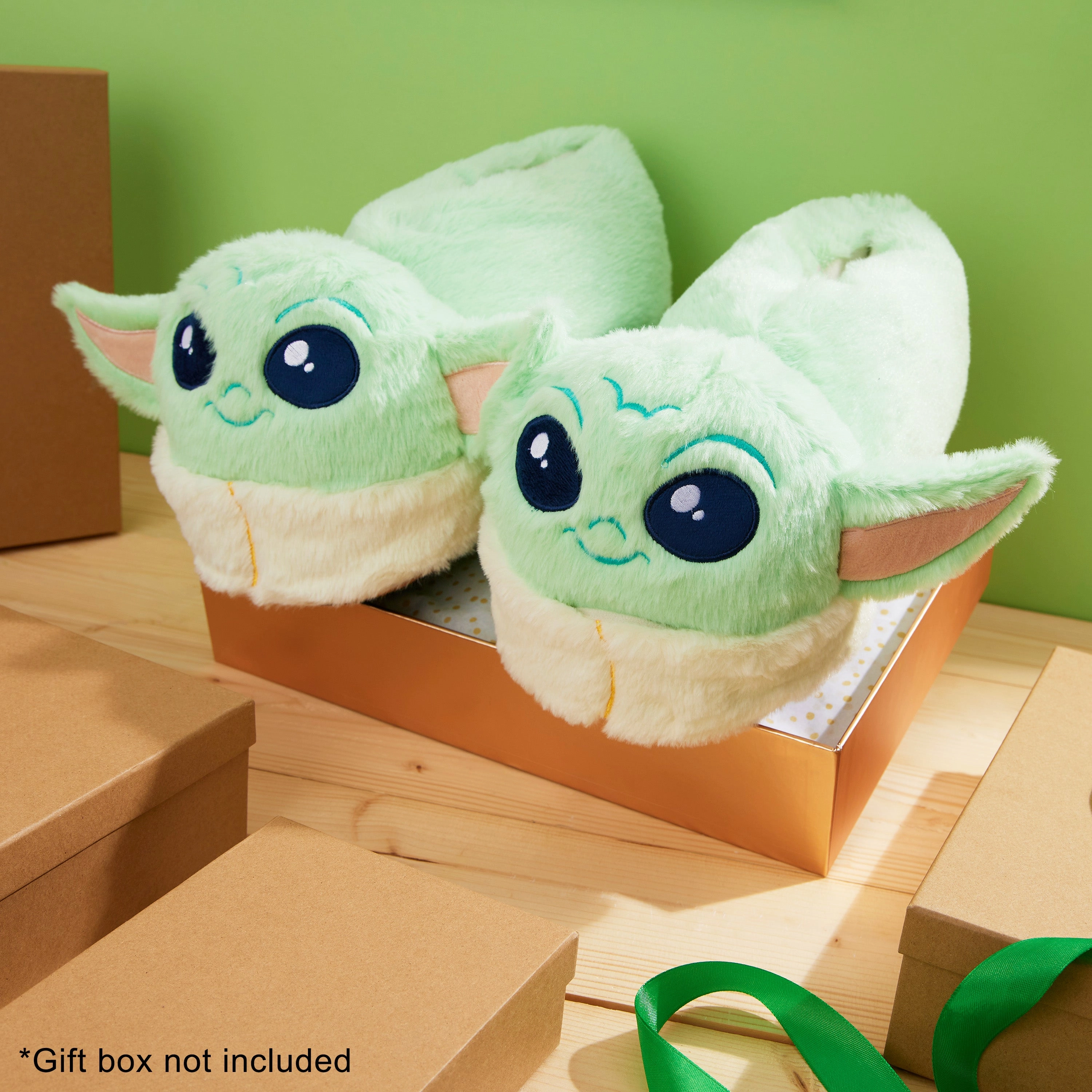 Washable House Slippers Disney The Mandalorian Men's Slippers, Baby Yoda Slippers for Men
