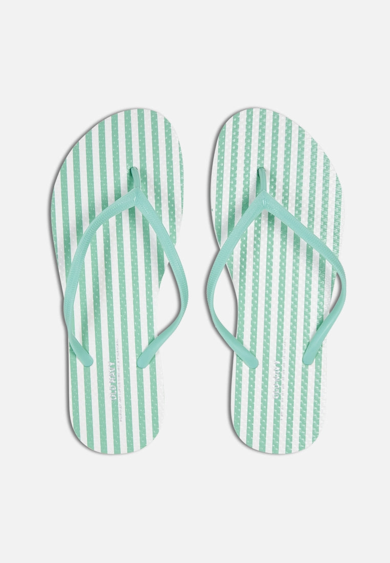 Printed Flip-Flop Sandals for Women (Partially Plant-Based) Flip Flops For Indoors
