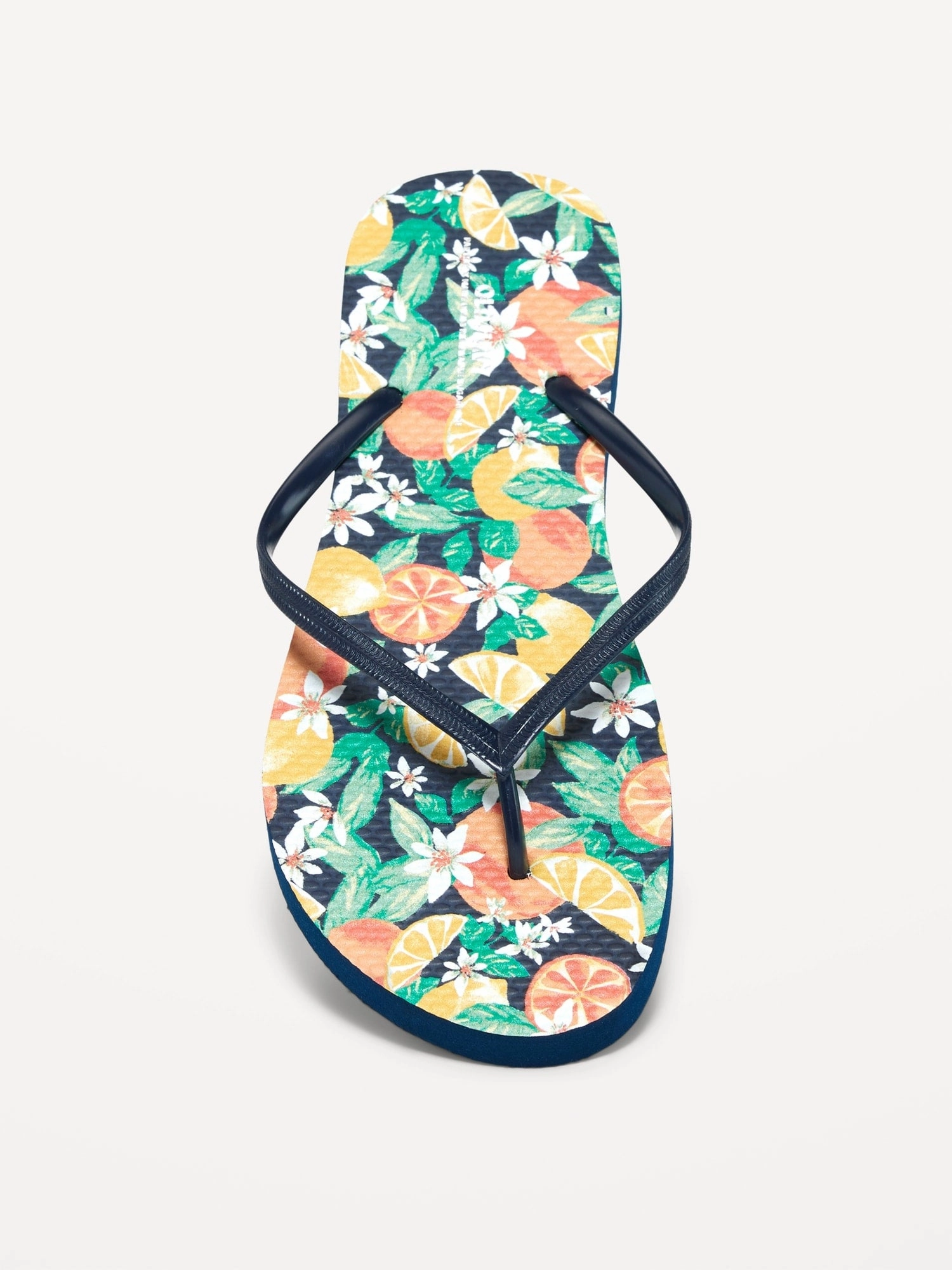 Printed Flip-Flop Sandals for Women (Partially Plant-Based) Flip Flops Size 10.5