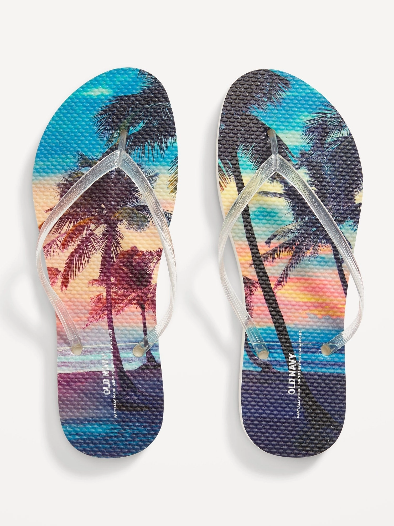 Printed Flip-Flop Sandals for Women (Partially Plant-Based) Nuu Sol Flip Flops