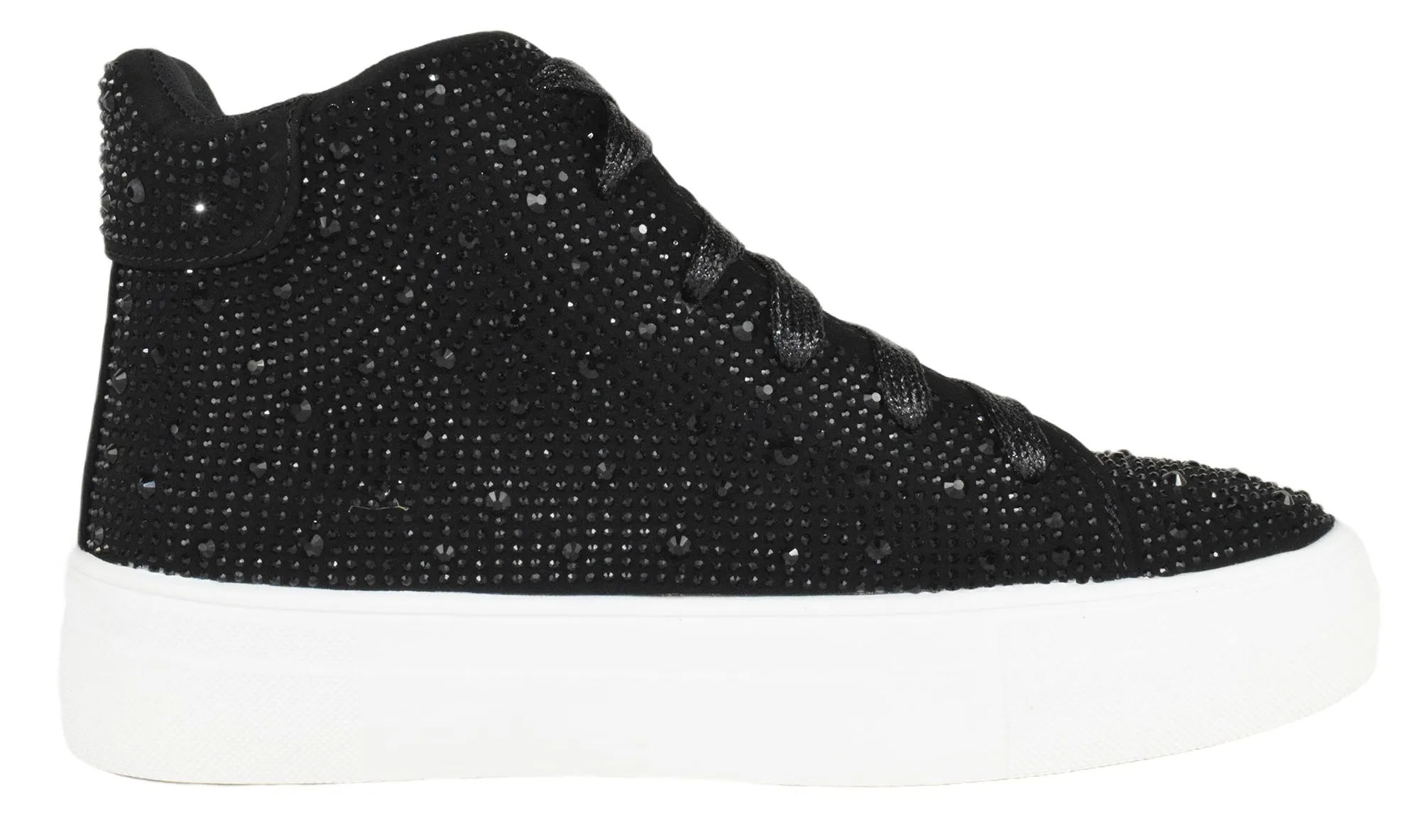 DOLCE-77 Black La Sheelah Peak Sneakers