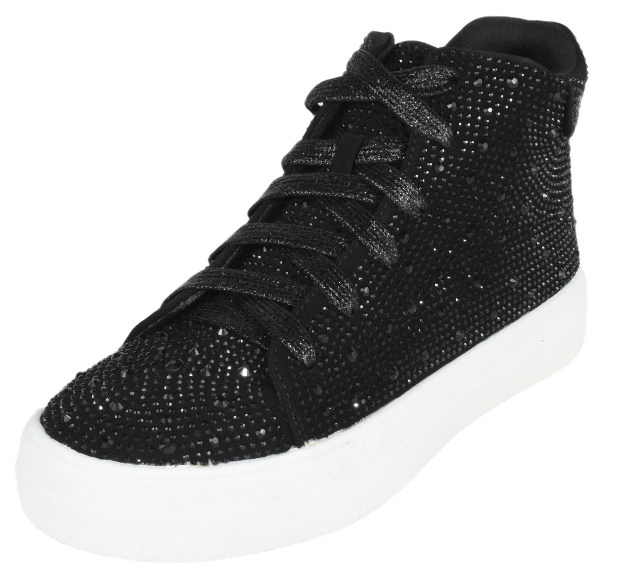 Sneakers Shoes Slip On DOLCE-77 Black La Sheelah