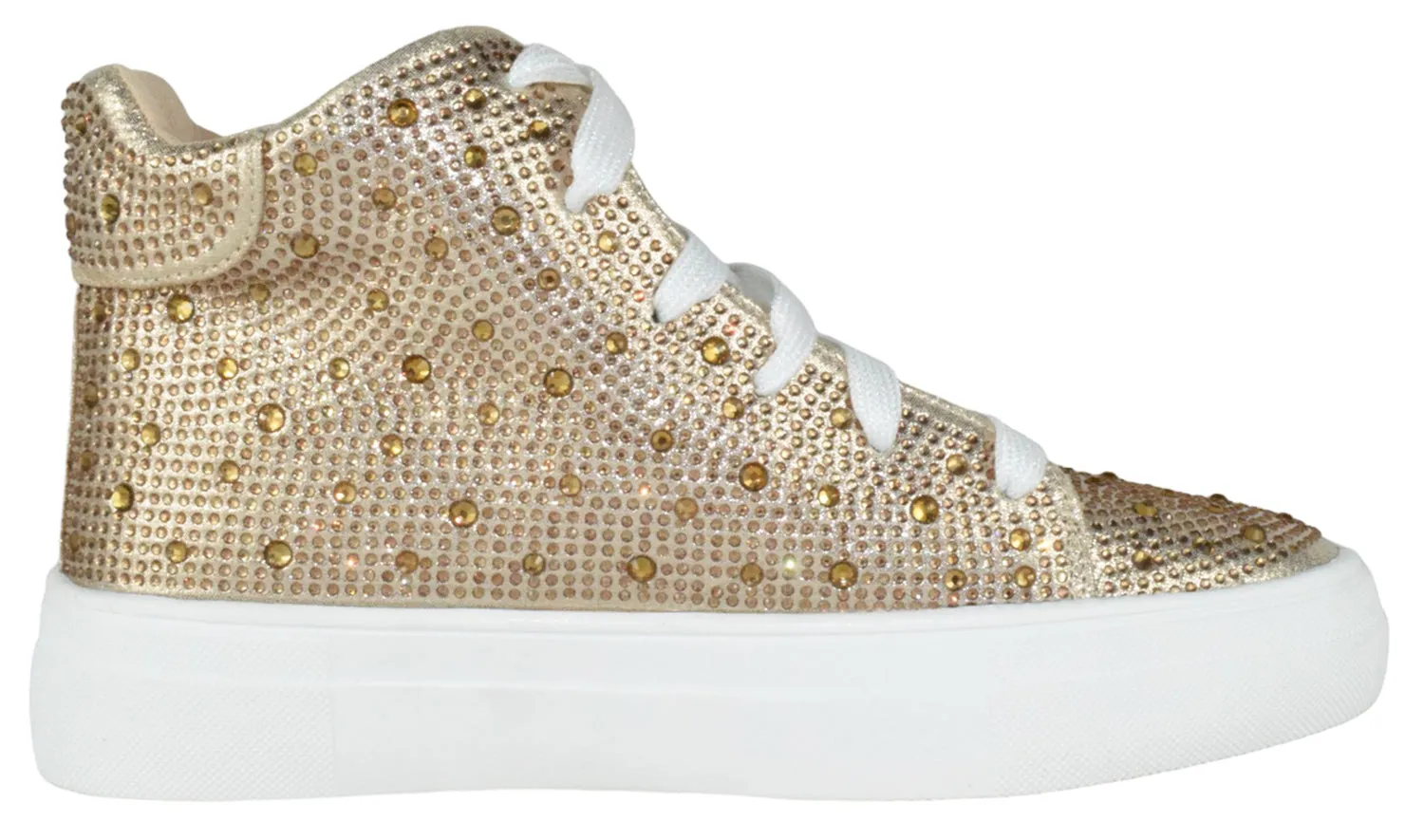 DOLCE-77 Gold La Sheelah Best Sneakers For Arthritic Feet