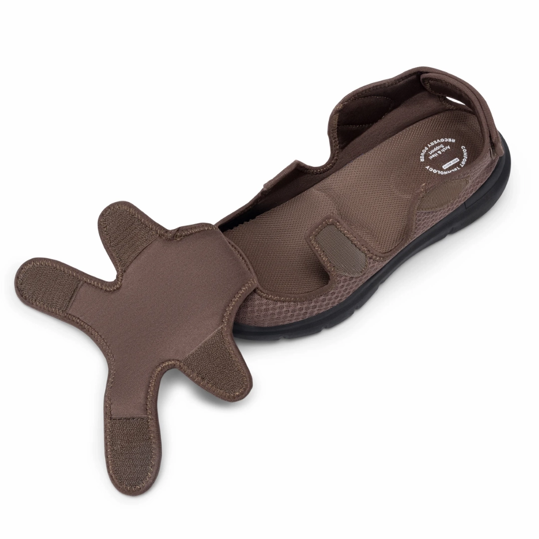 Dominion Active Wide Width Diabetic Shoes For Men Wedding Sandals Flat