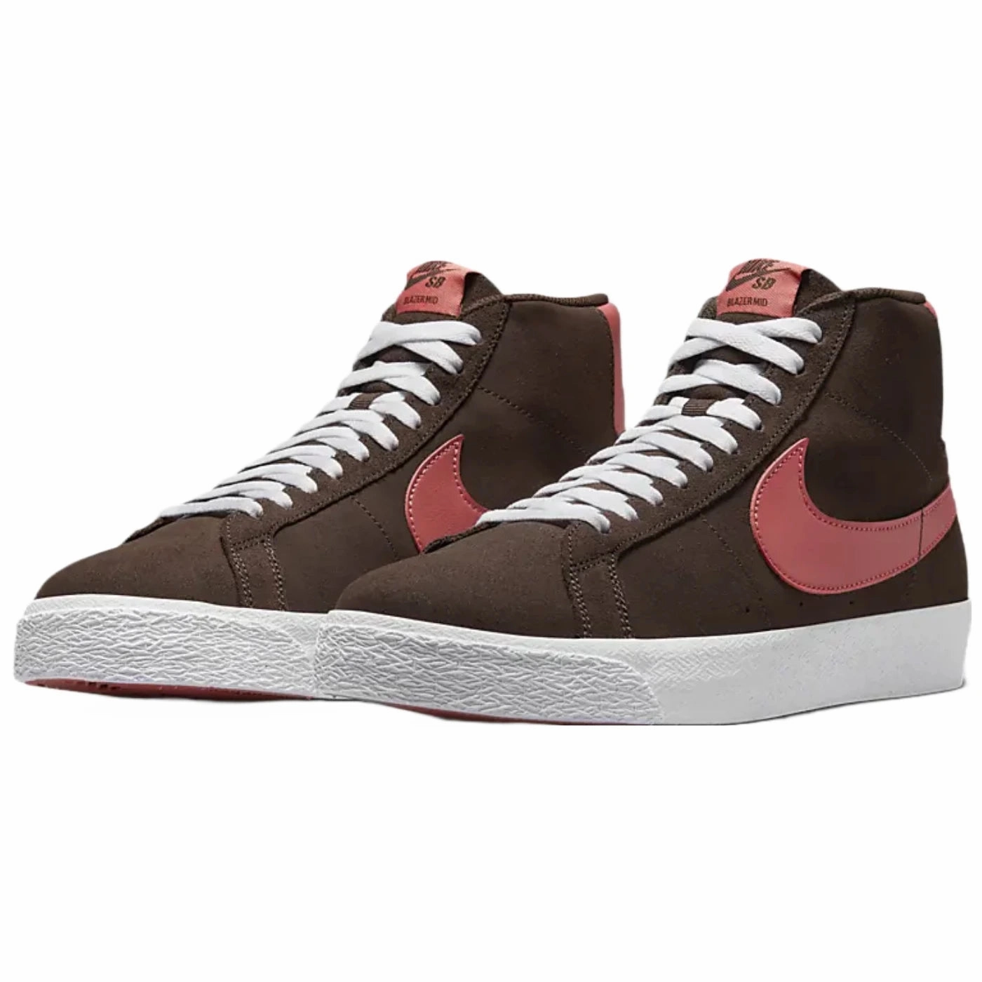 Nike SB Zoom Blazer Mid Shoes - Baroque Brown / Adobe Brown - White Asics Gt-1000 8 Shoes