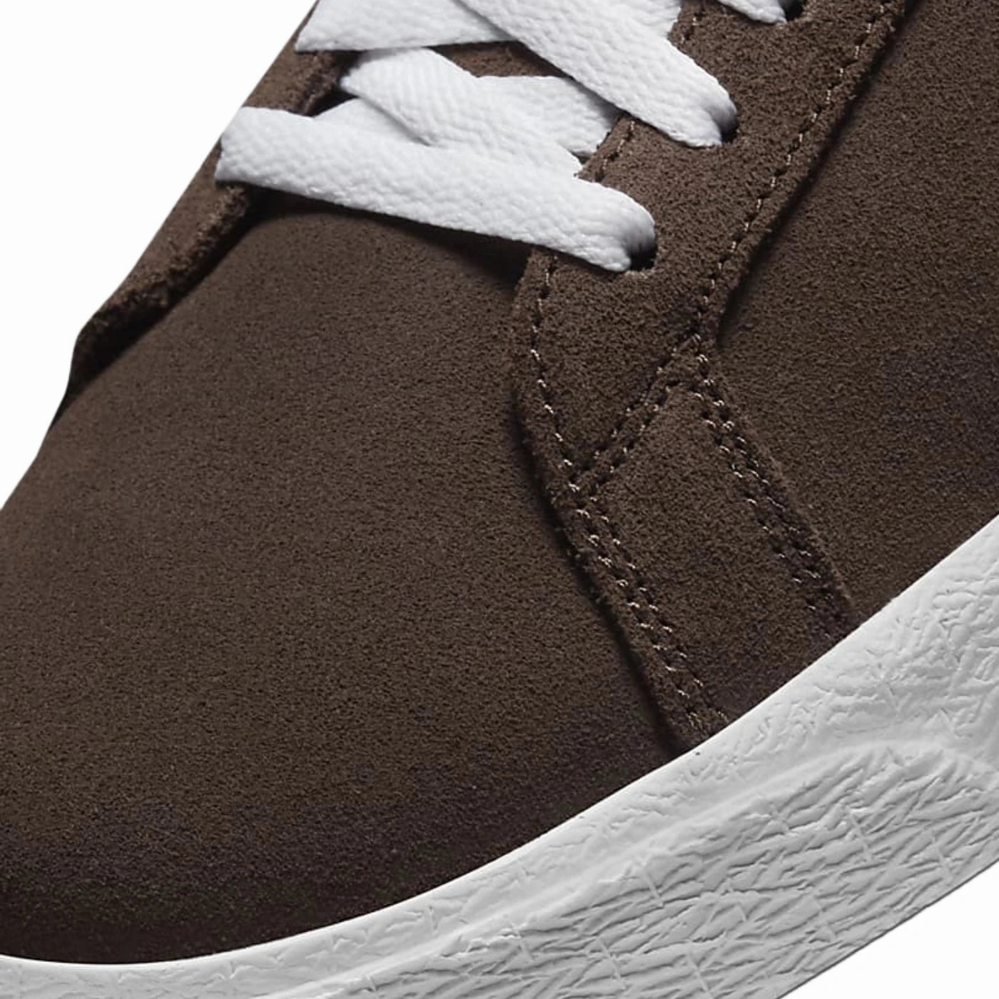 Asics Shoes Official Website Nike SB Zoom Blazer Mid Shoes - Baroque Brown / Adobe Brown - White