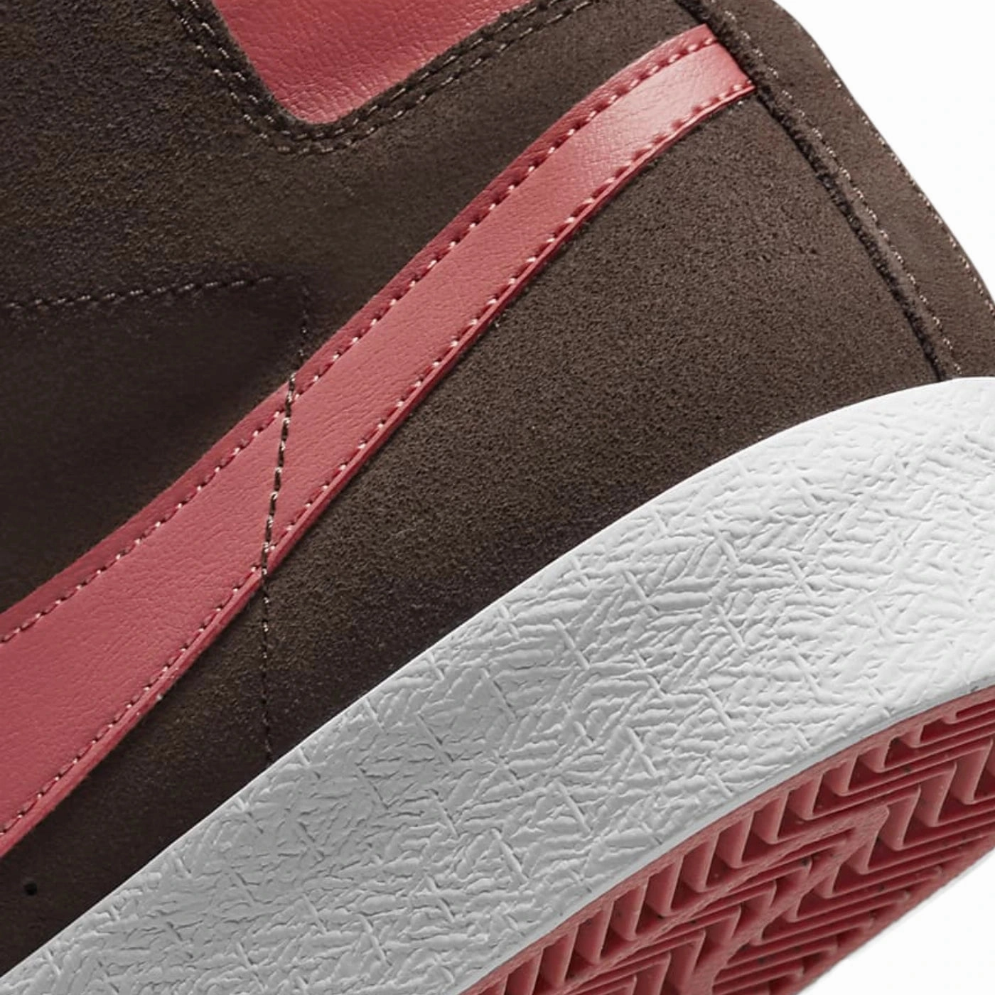 Nike SB Zoom Blazer Mid Shoes - Baroque Brown / Adobe Brown - White Asics Wide Athletic Shoes