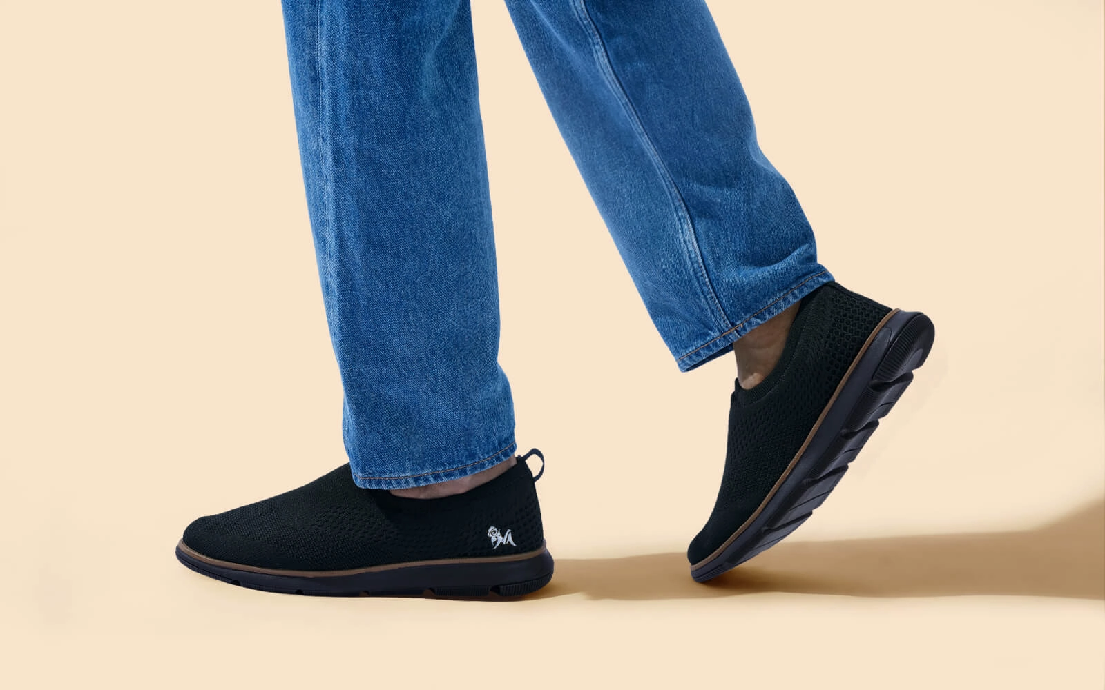 Dress Slip Ons : Black Best Slippers For Wide Feet