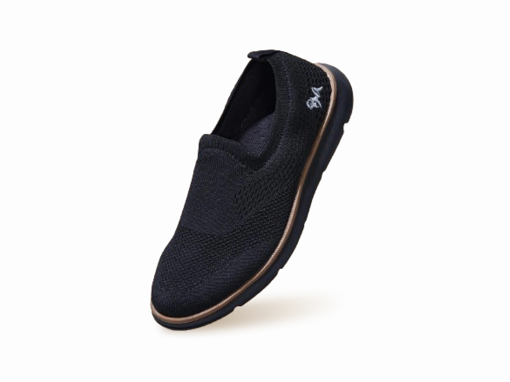 Chicago Cubs Slippers Dress Slip Ons : Black