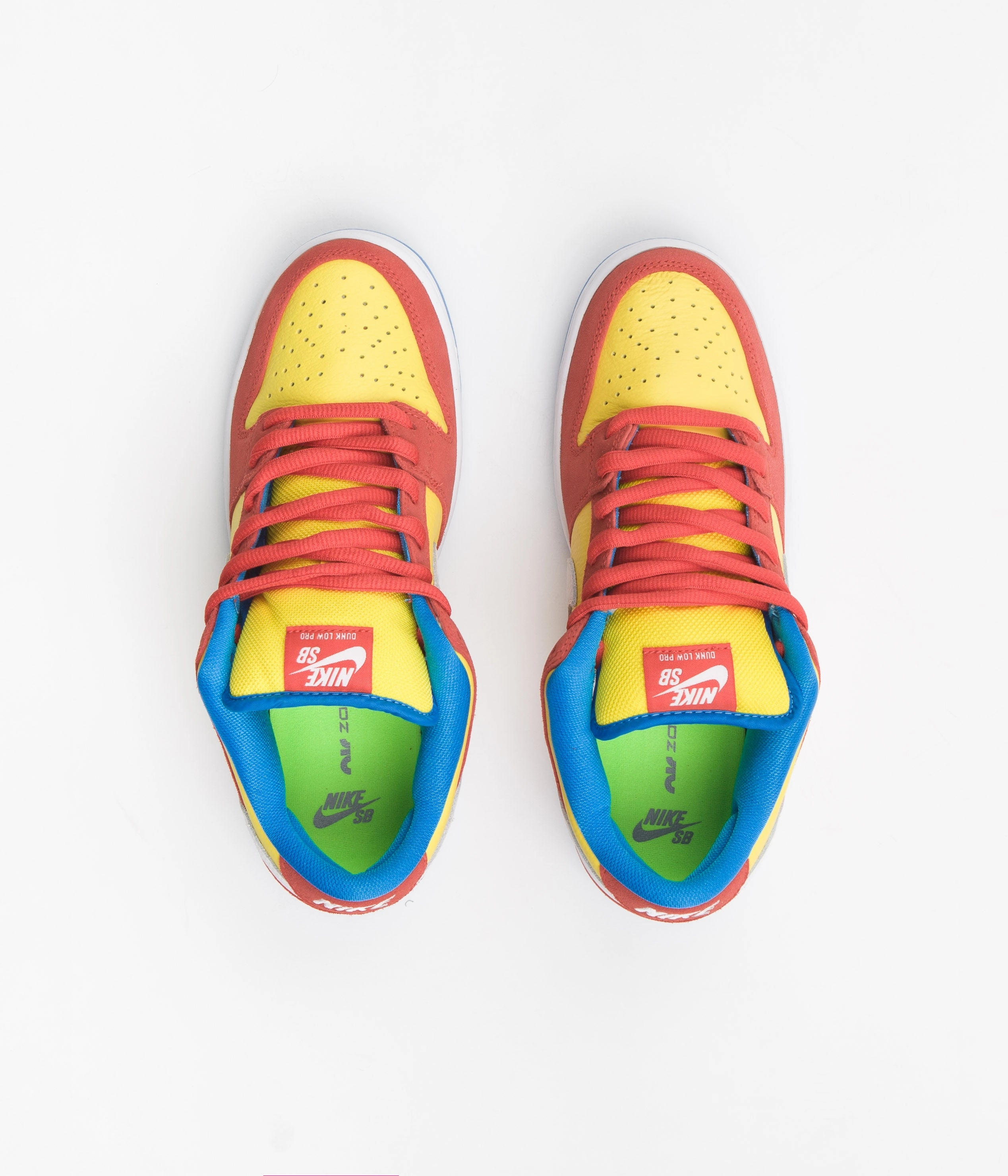 Asics Dynablast 4 Running Shoe Nike SB Dunk Low Pro 'Bart Simpson' Shoes - Habanero Red / White - Blue Hero