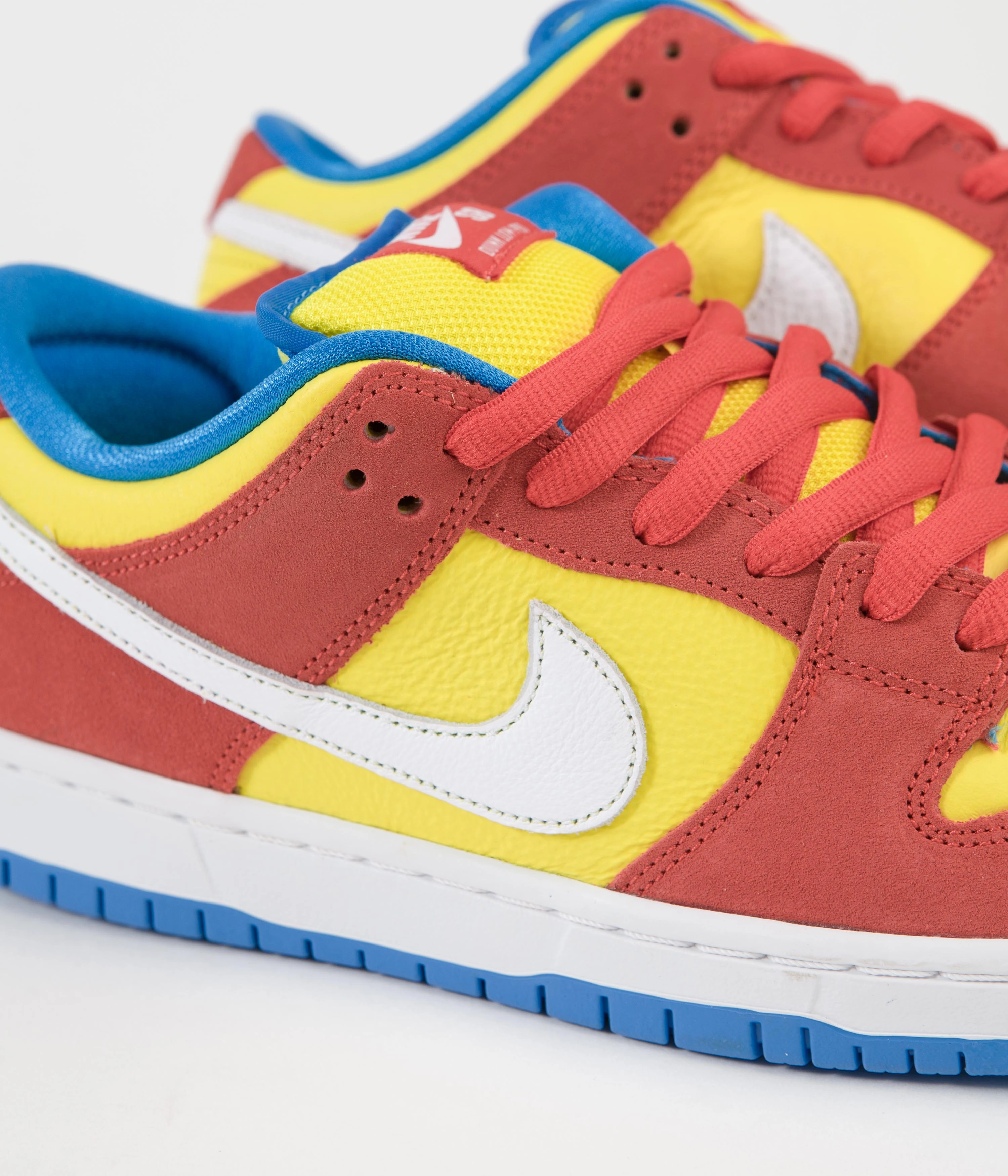 Nike SB Dunk Low Pro 'Bart Simpson' Shoes - Habanero Red / White - Blue Hero Asics Shoes Jcpenney
